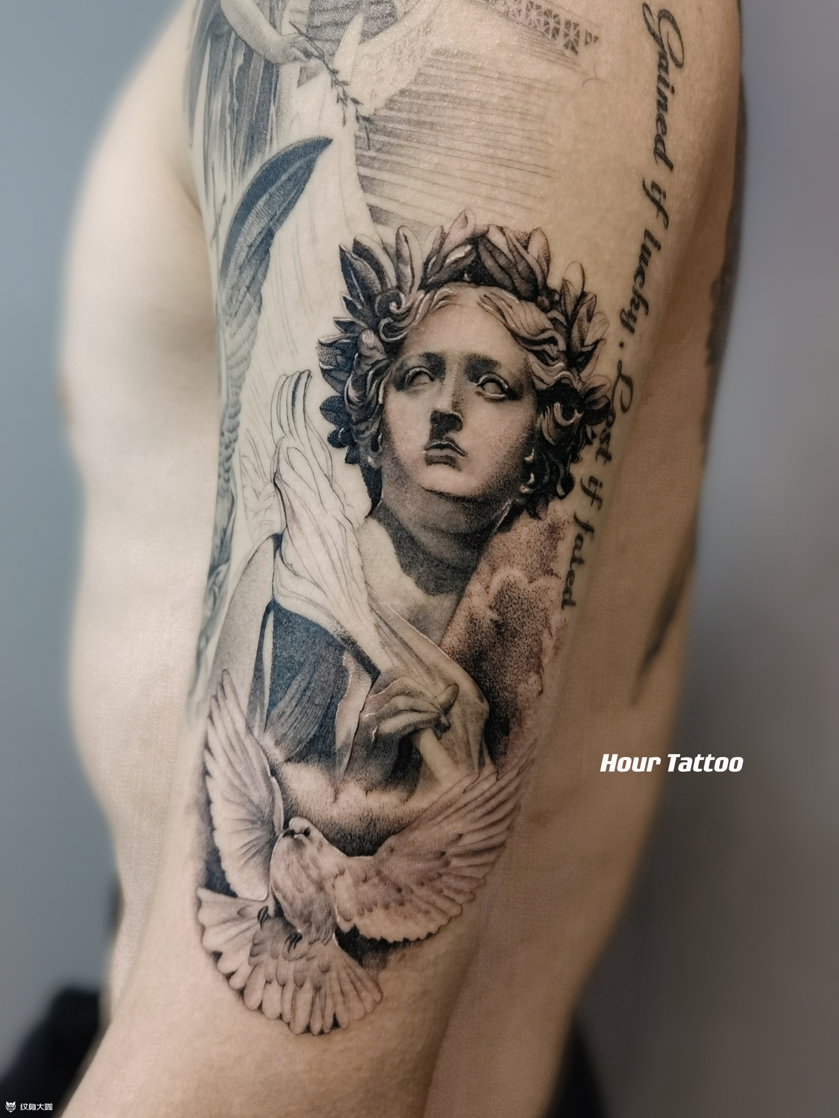 雅典娜未完成_纹身吧社区 - 纹身大咖