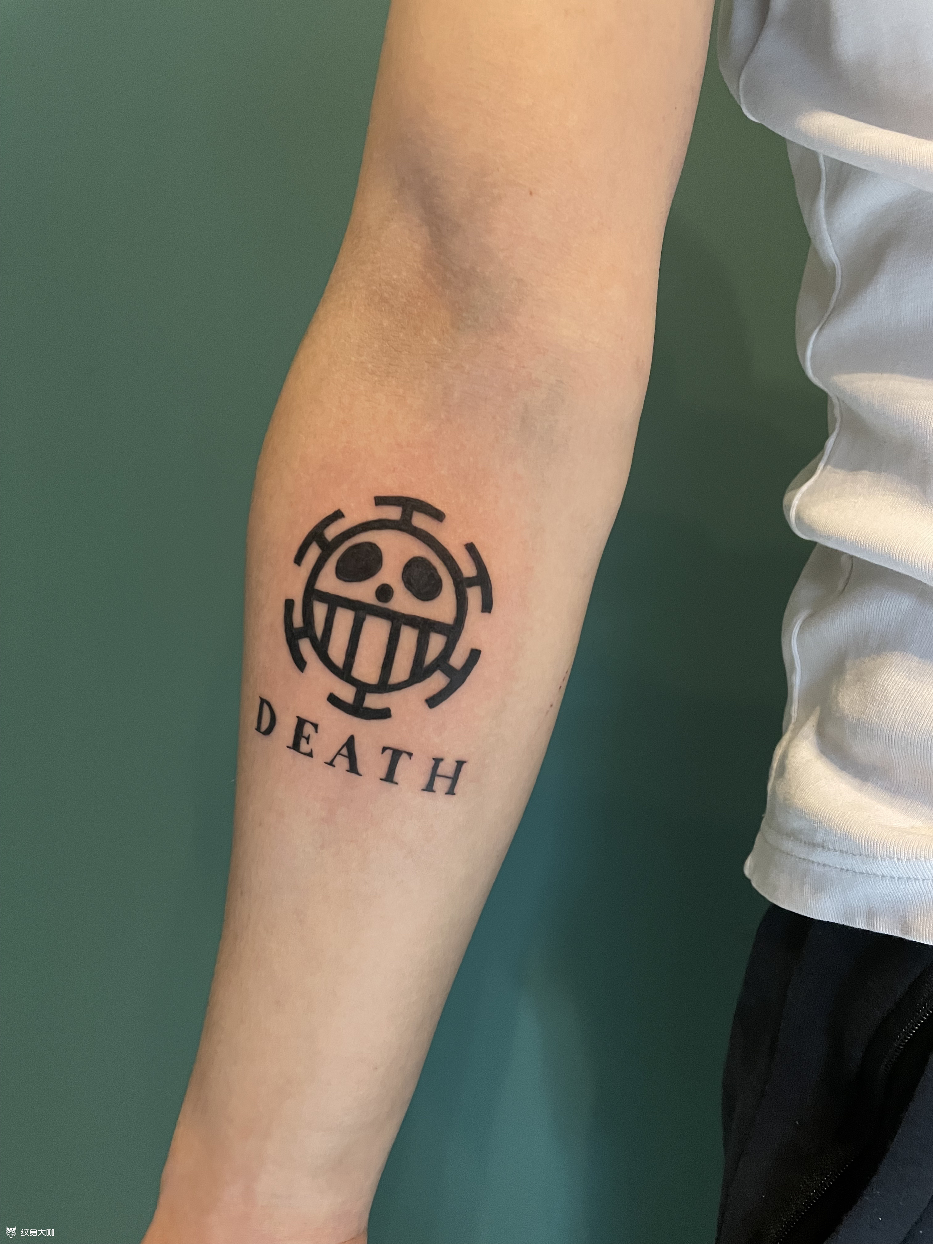 罗海贼92697615_纹身图案手稿图片_文一一的纹身作品集