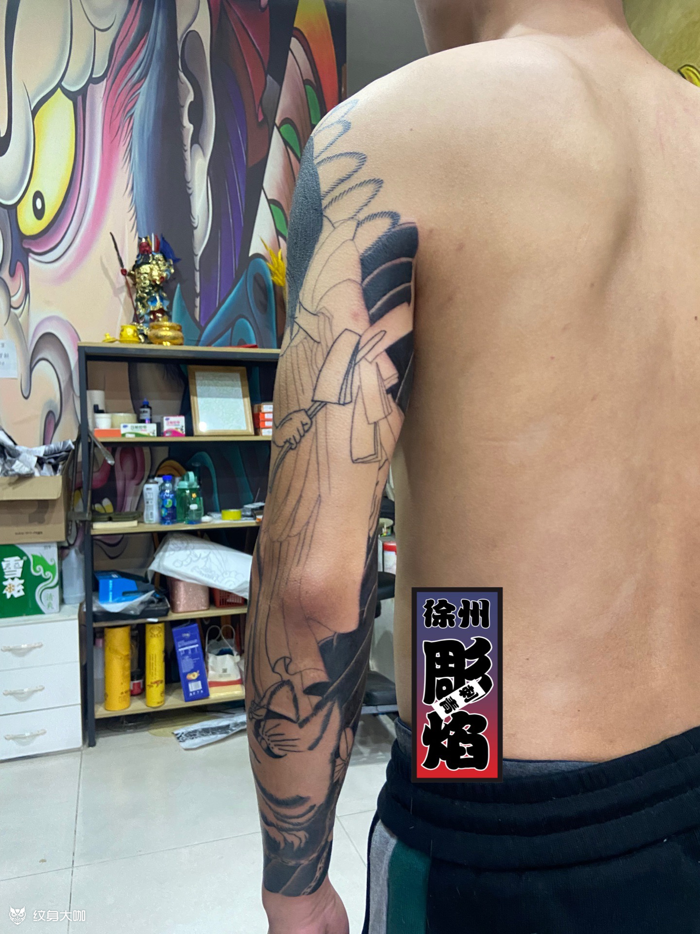 九尾狐 玉藻前_纹身吧社区 - 纹身大咖