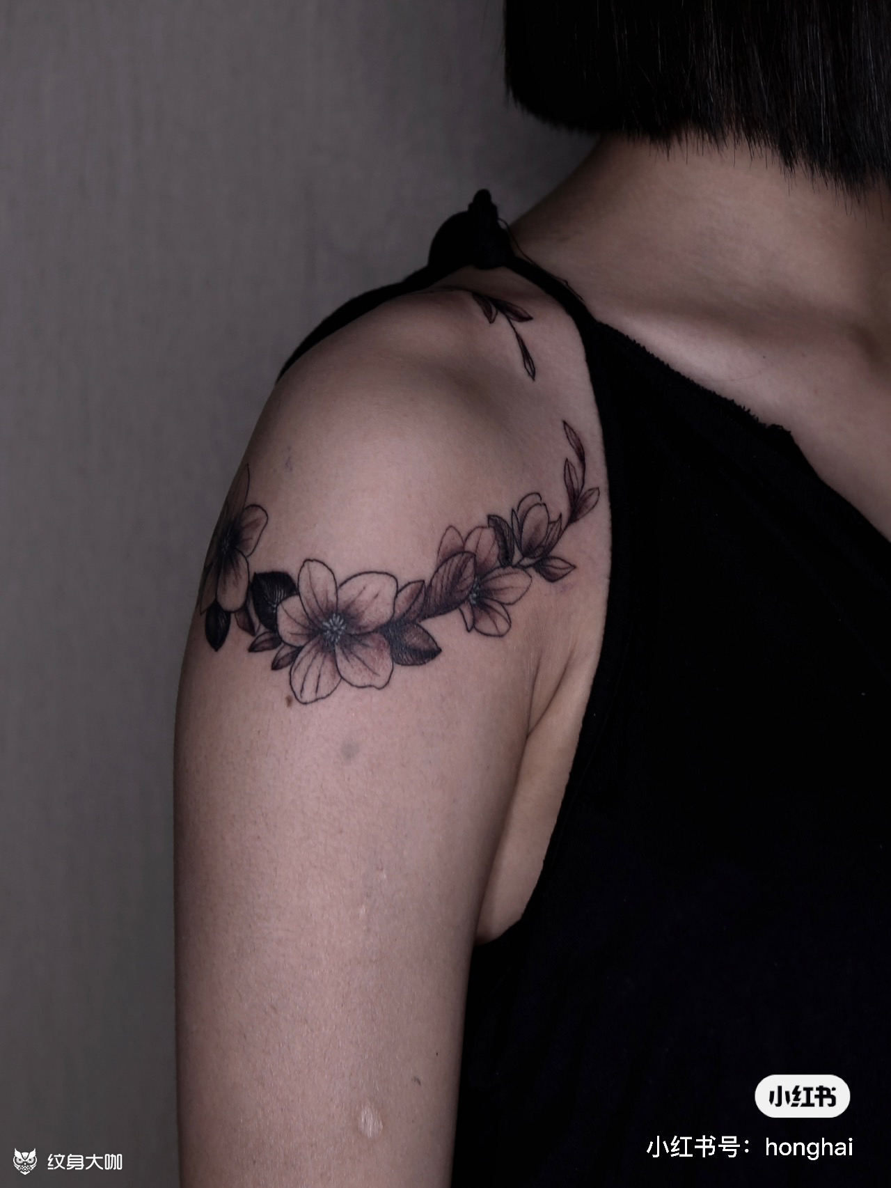 花环_纹身吧社区 - 纹身大咖