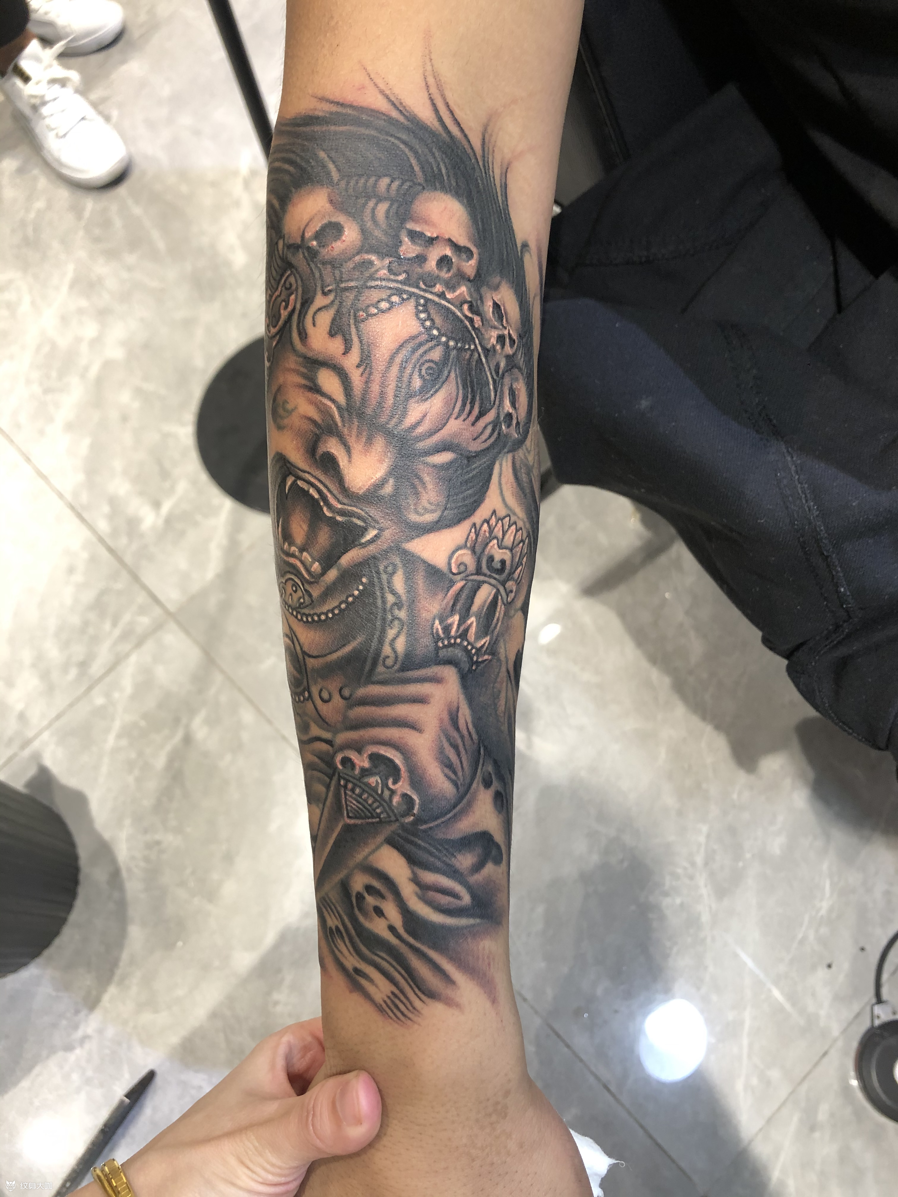 大黑天修改上色