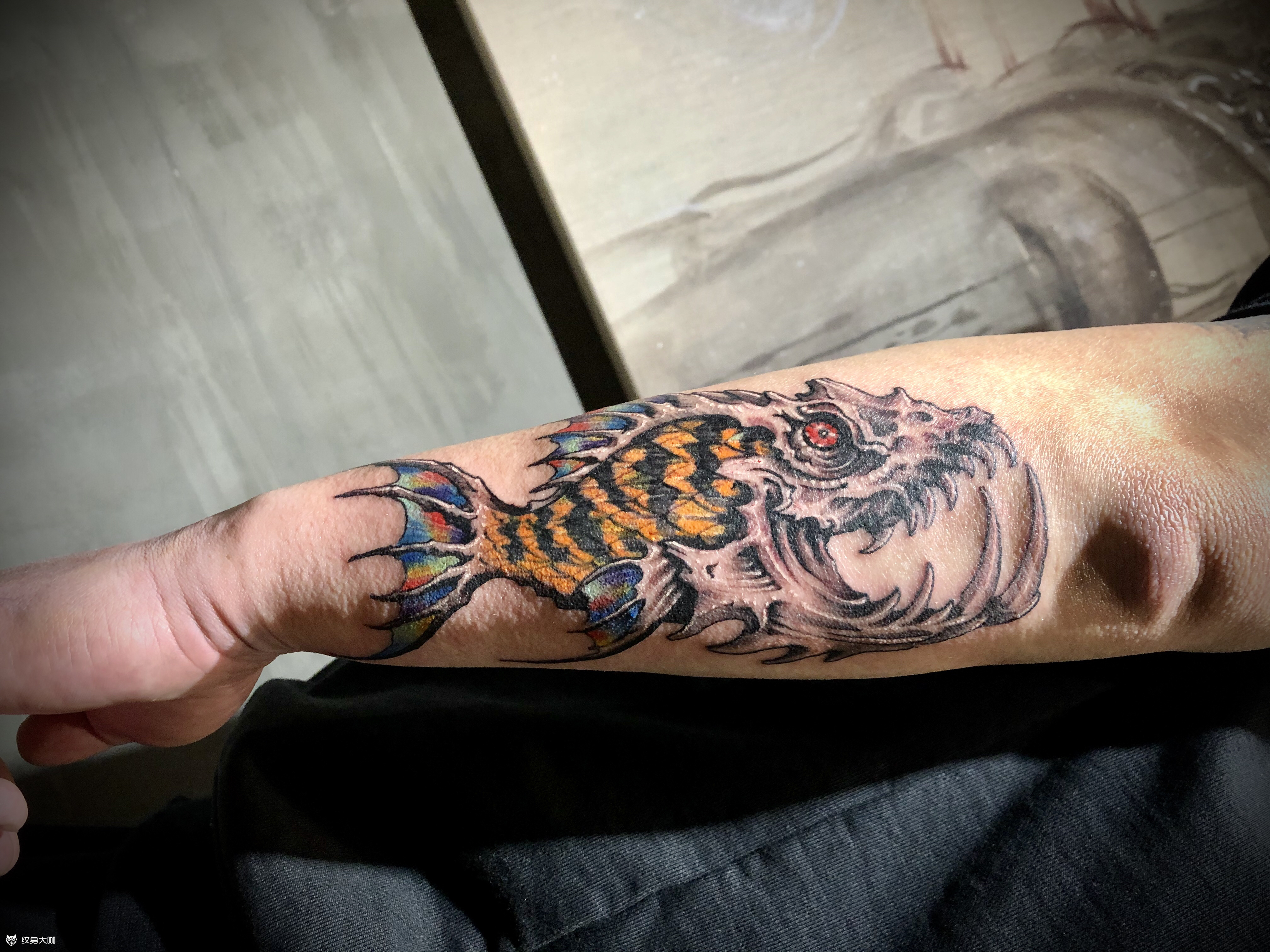 发现身边越来越多的朋友喜欢钓鱼_纹身吧社区 - 纹身大咖