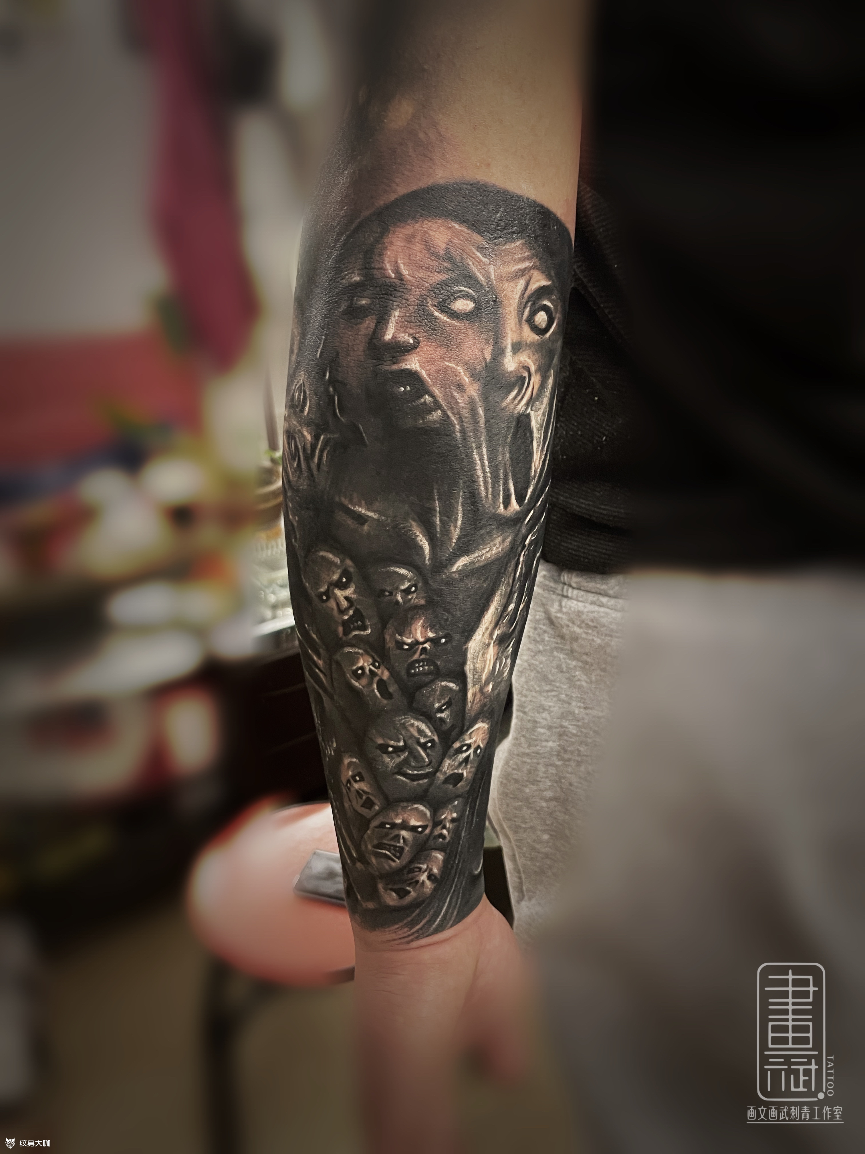 遮盖暴力遮盖,耗时15个小时_纹身吧社区 - 纹身大咖