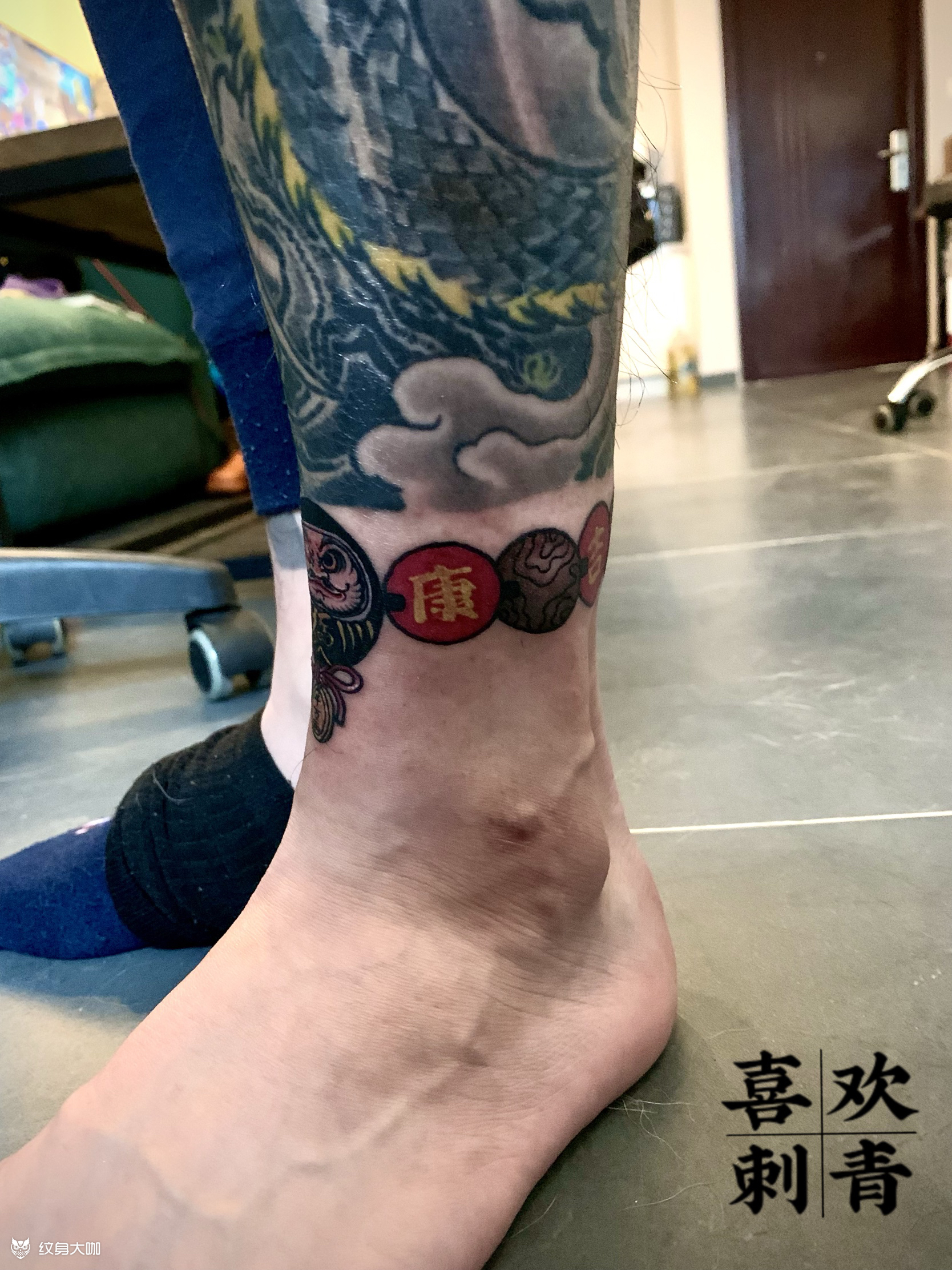 达摩串珠_纹身吧社区 - 纹身大咖