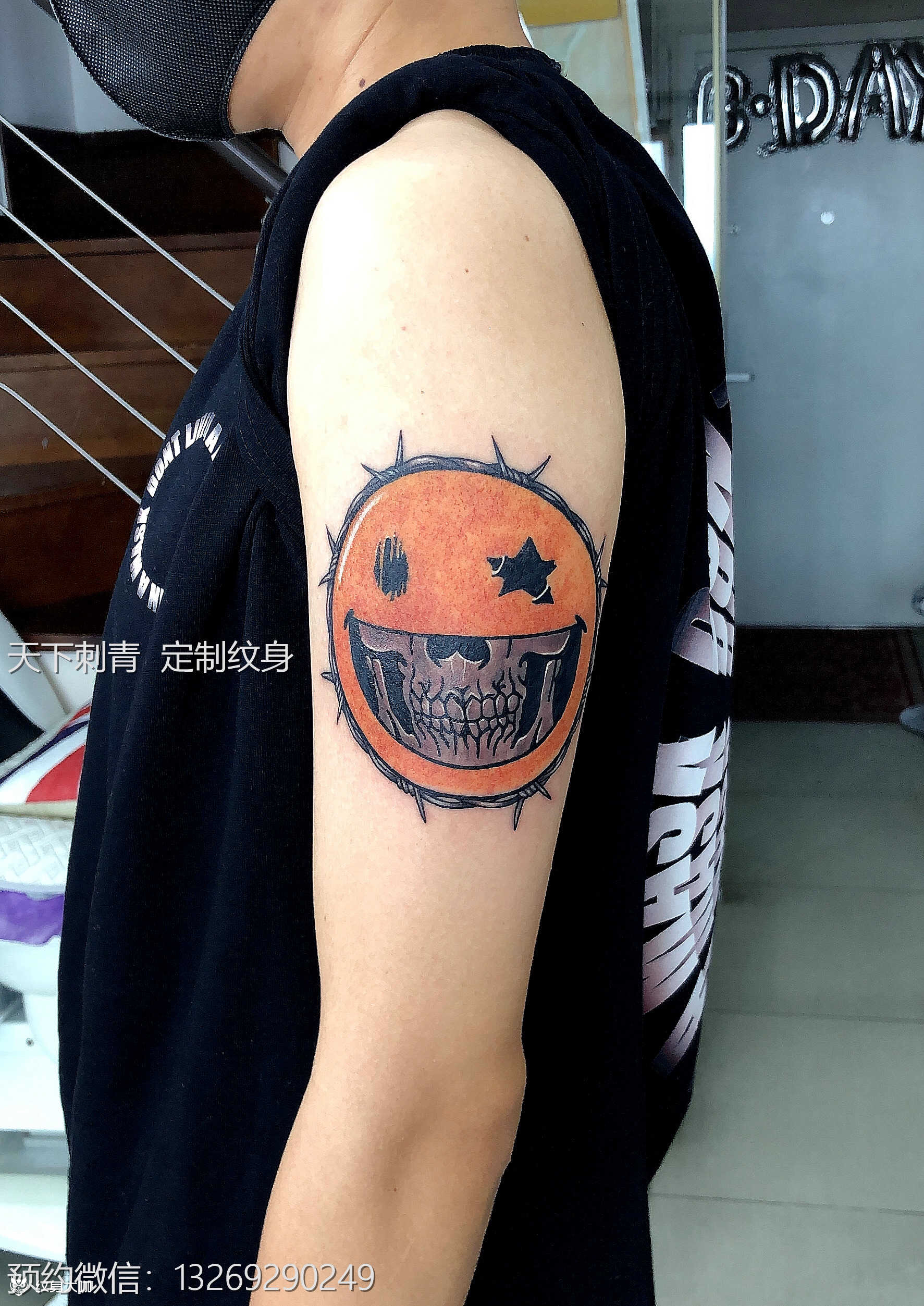 笑脸骷髅_纹身吧社区 - 纹身大咖