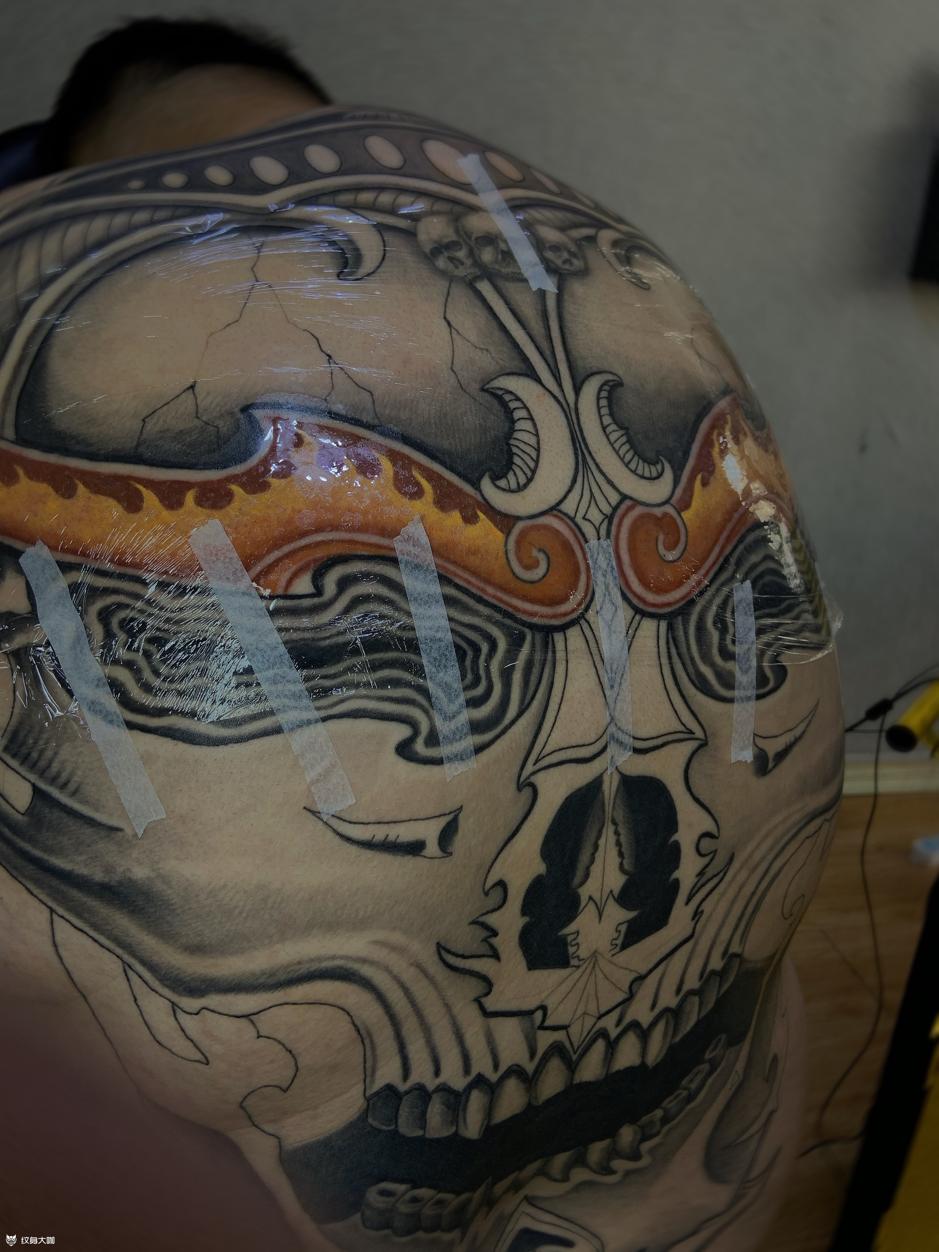 嘎巴拉_纹身图案手稿图片_董照岩的纹身作品集