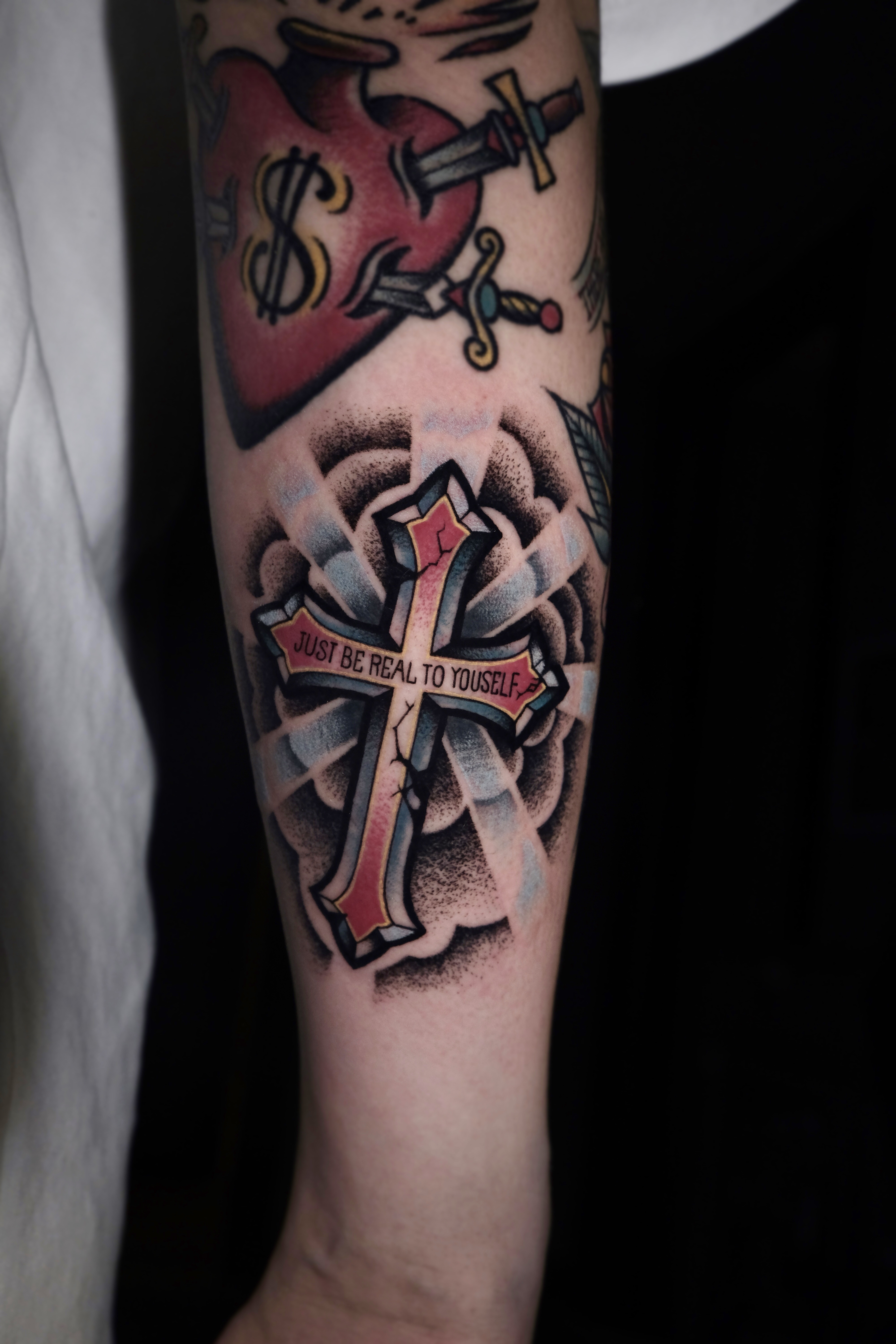 just be real _纹身图案手稿图片_gege的纹身作品集
