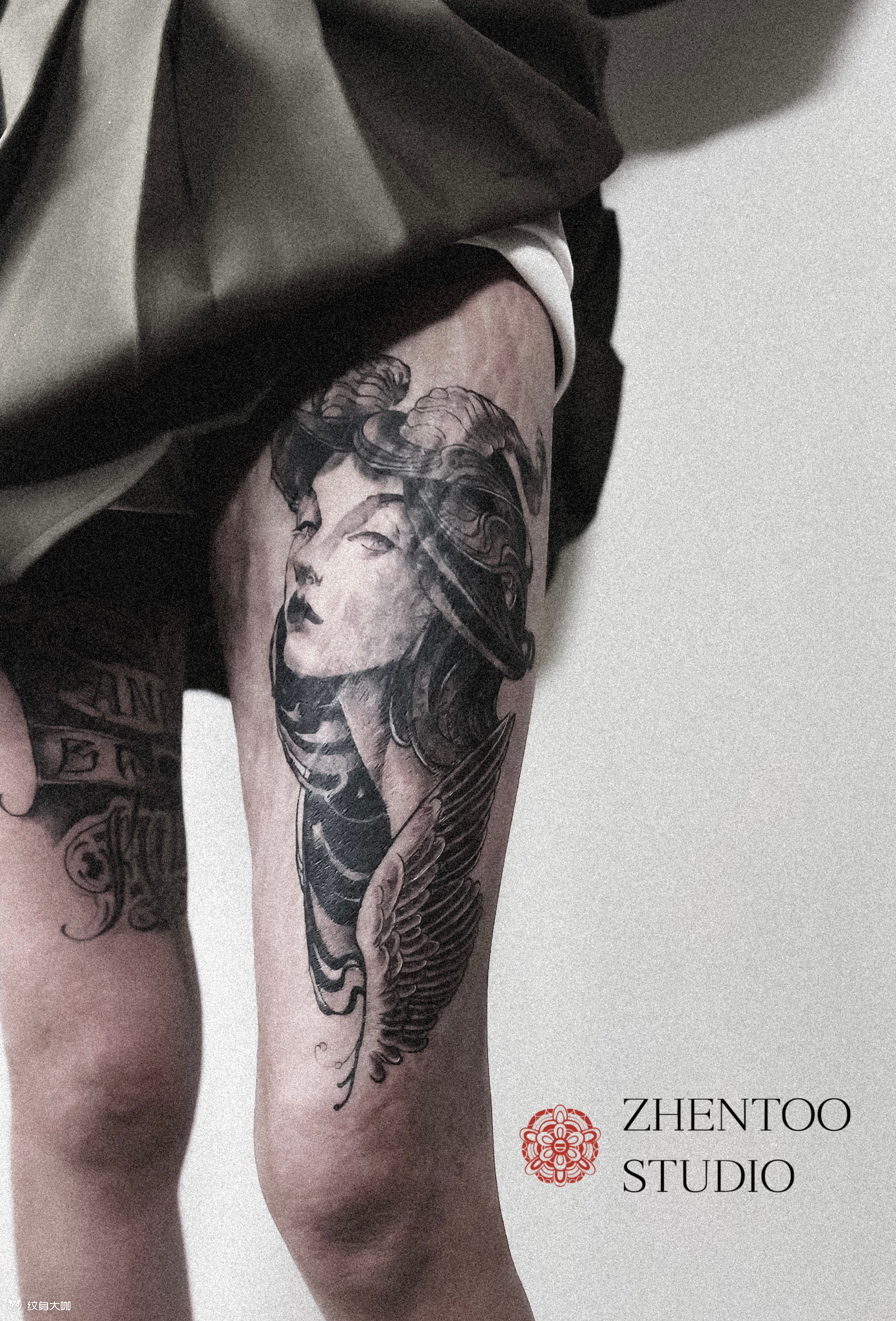 肥胖纹遮盖疤痕纹路比较多,起_纹身吧社区 - 纹身大咖