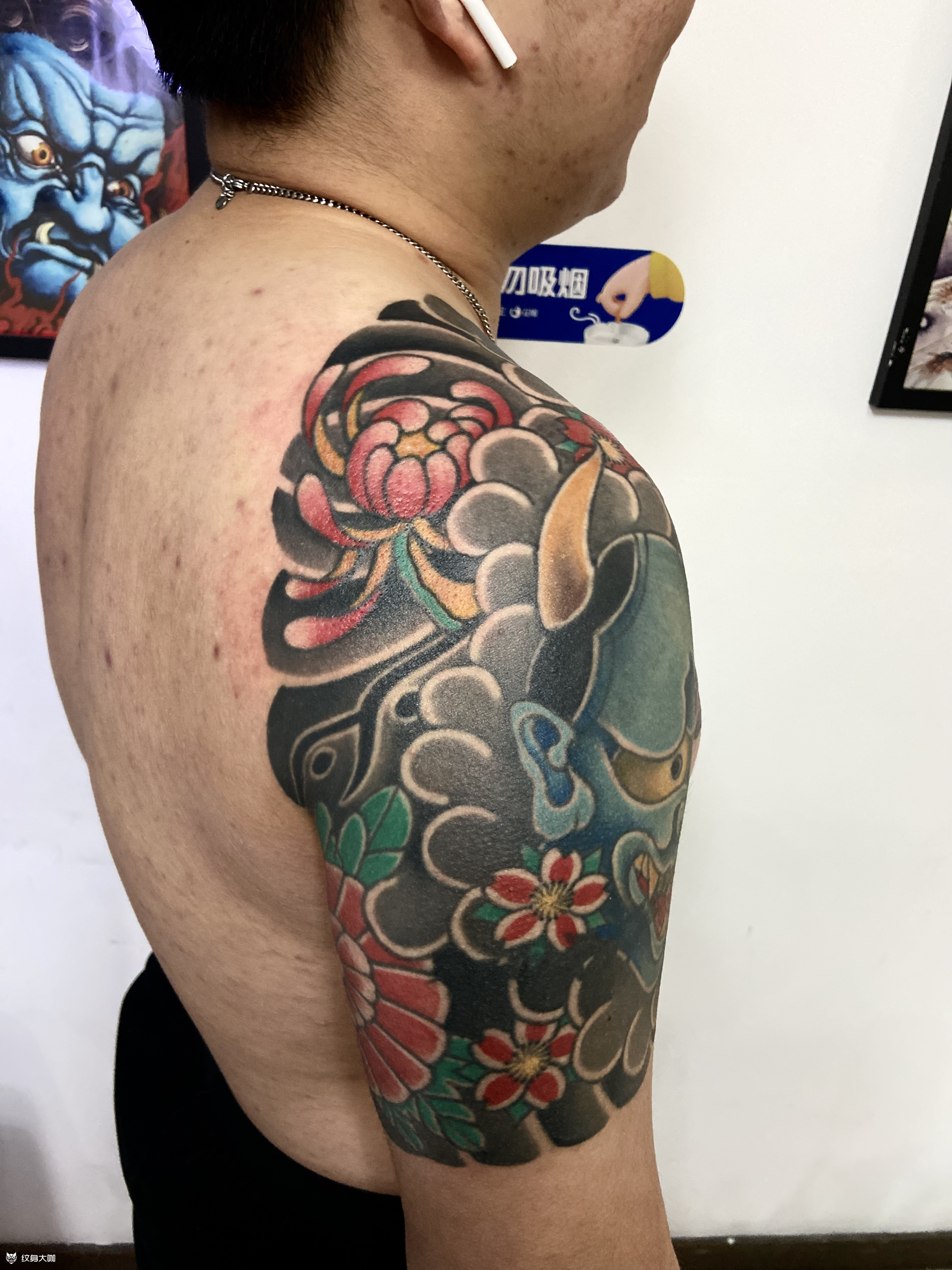 半甲_纹身吧社区 - 纹身大咖