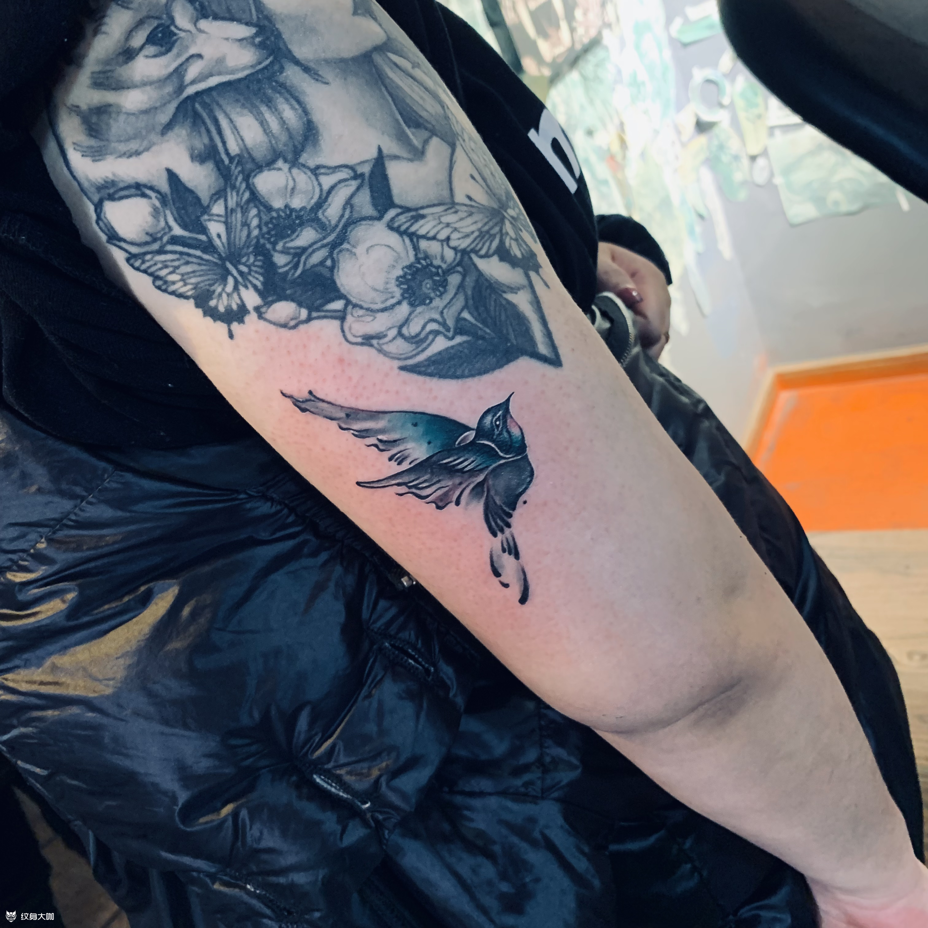 青鸟_纹身吧社区 - 纹身大咖