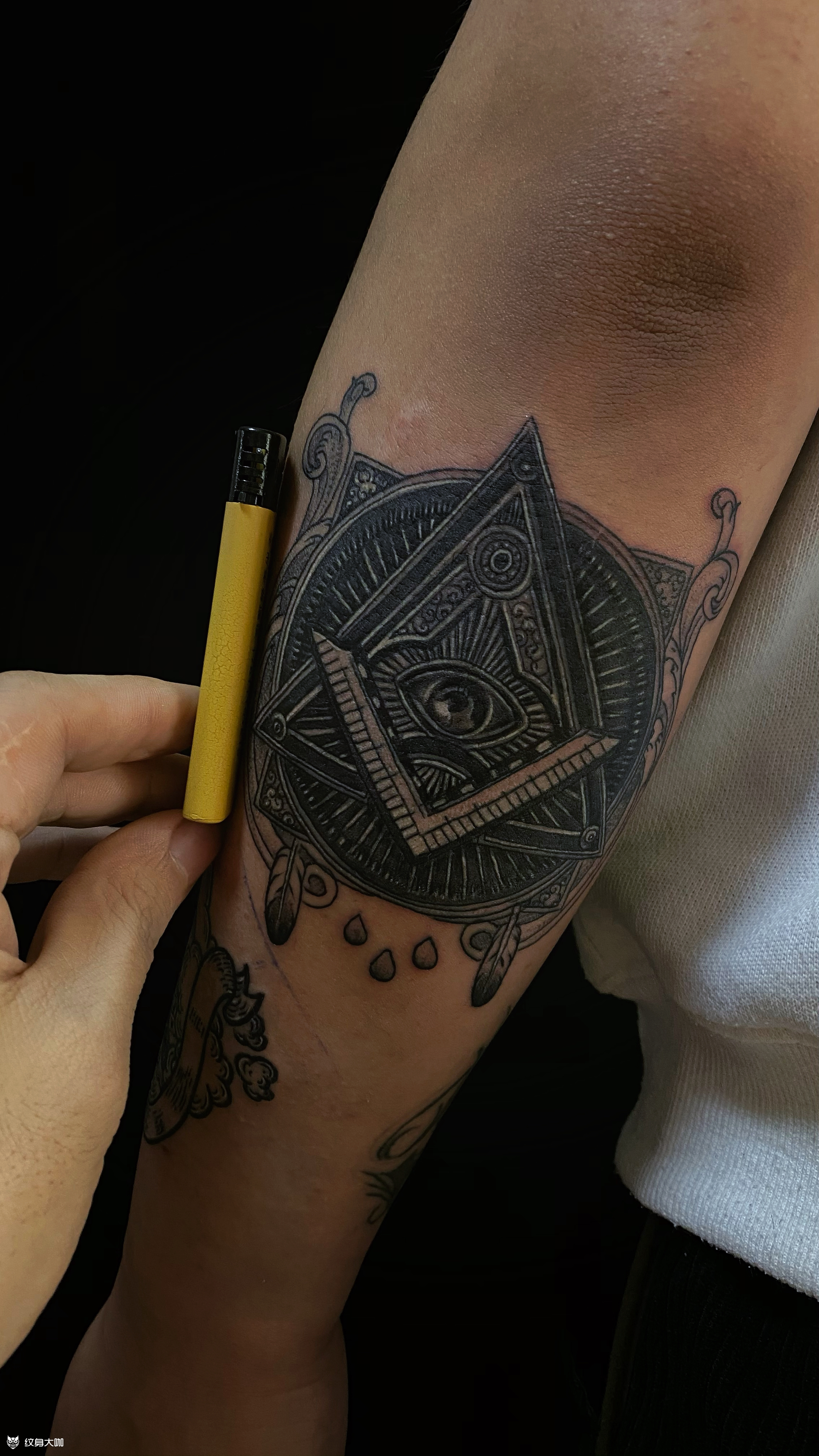 上帝之眼_纹身吧社区 - 纹身大咖