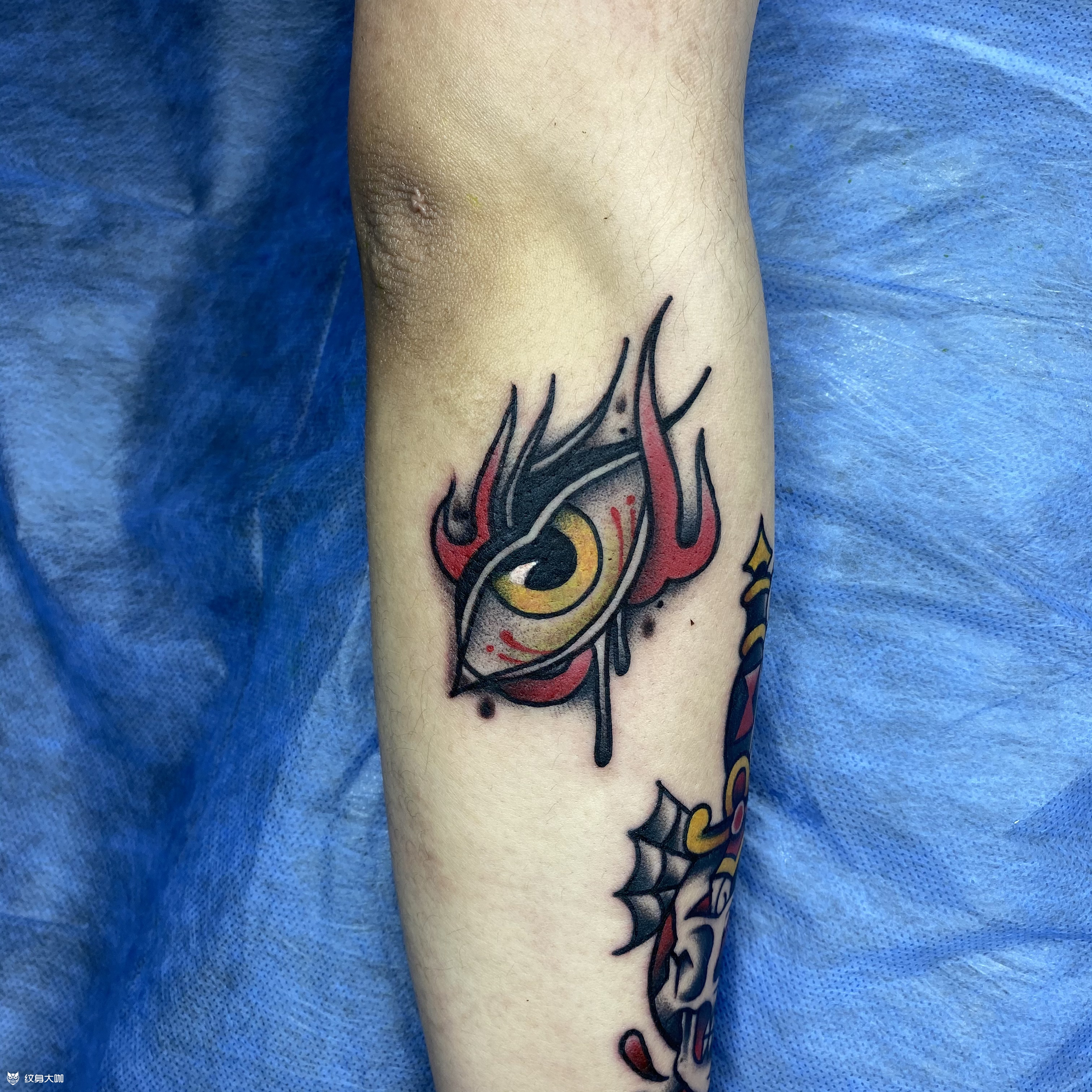 恶魔之眼_纹身吧社区 - 纹身大咖