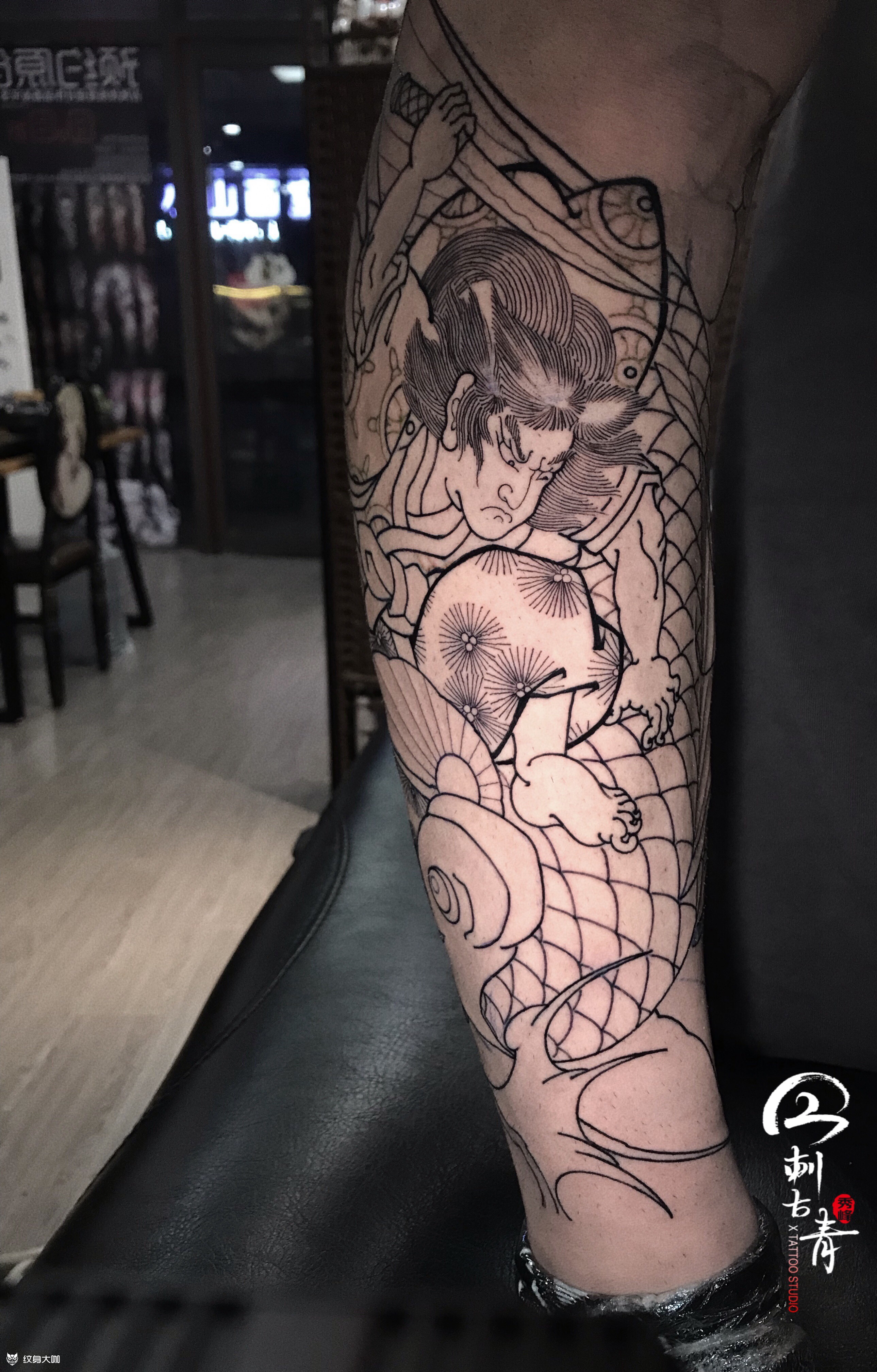 日式,线_纹身吧社区 - 纹身大咖