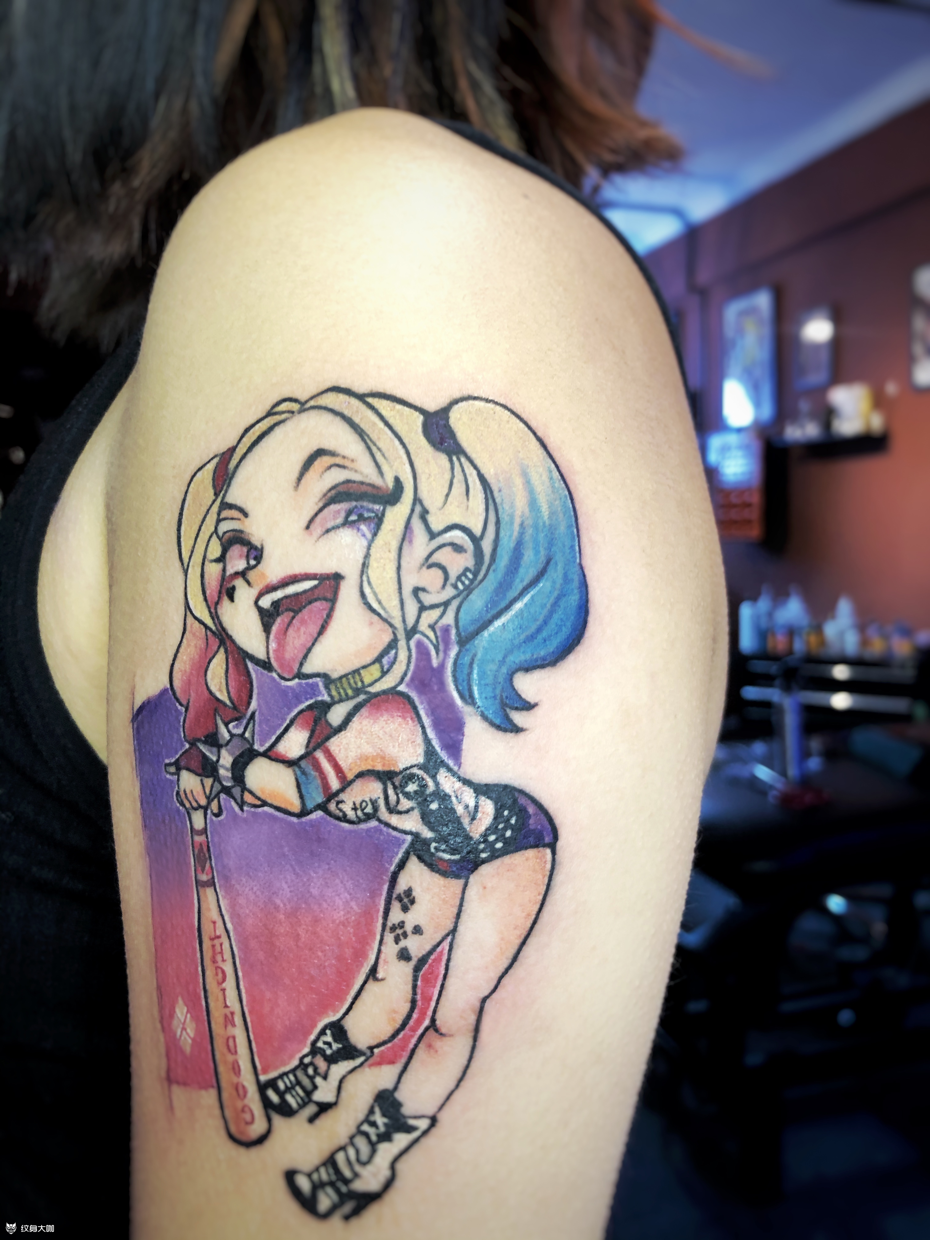 小丑女_纹身吧社区 - 纹身大咖