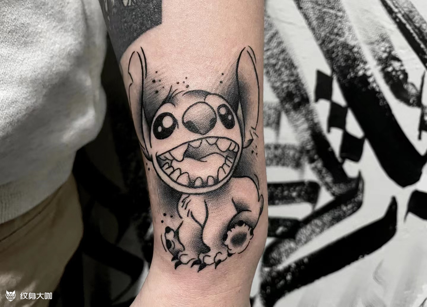 史迪仔_纹身图案手稿图片_周紫寒的纹身作品集