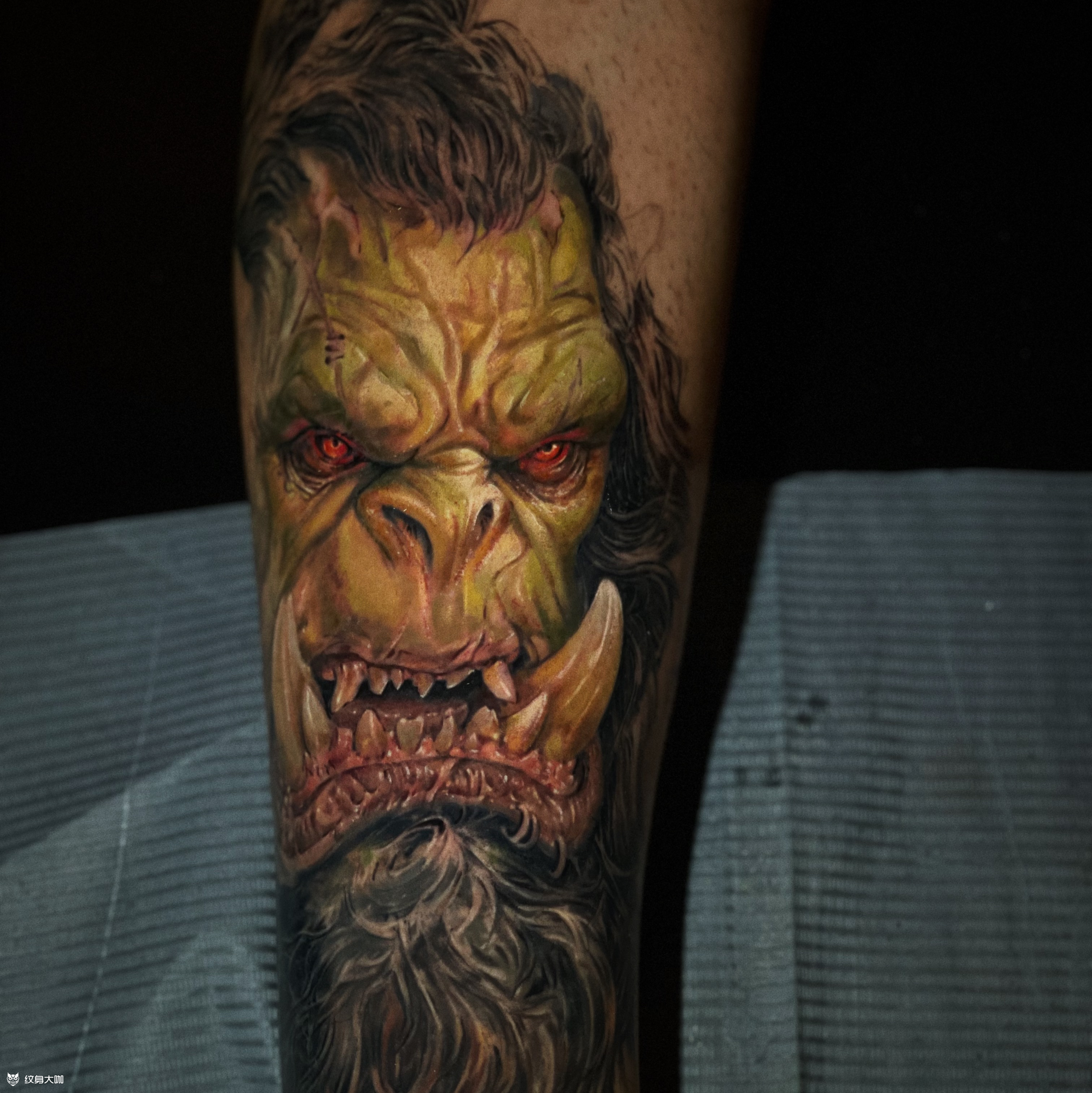 未完…_纹身图案手稿图片_丁丁的纹身作品集