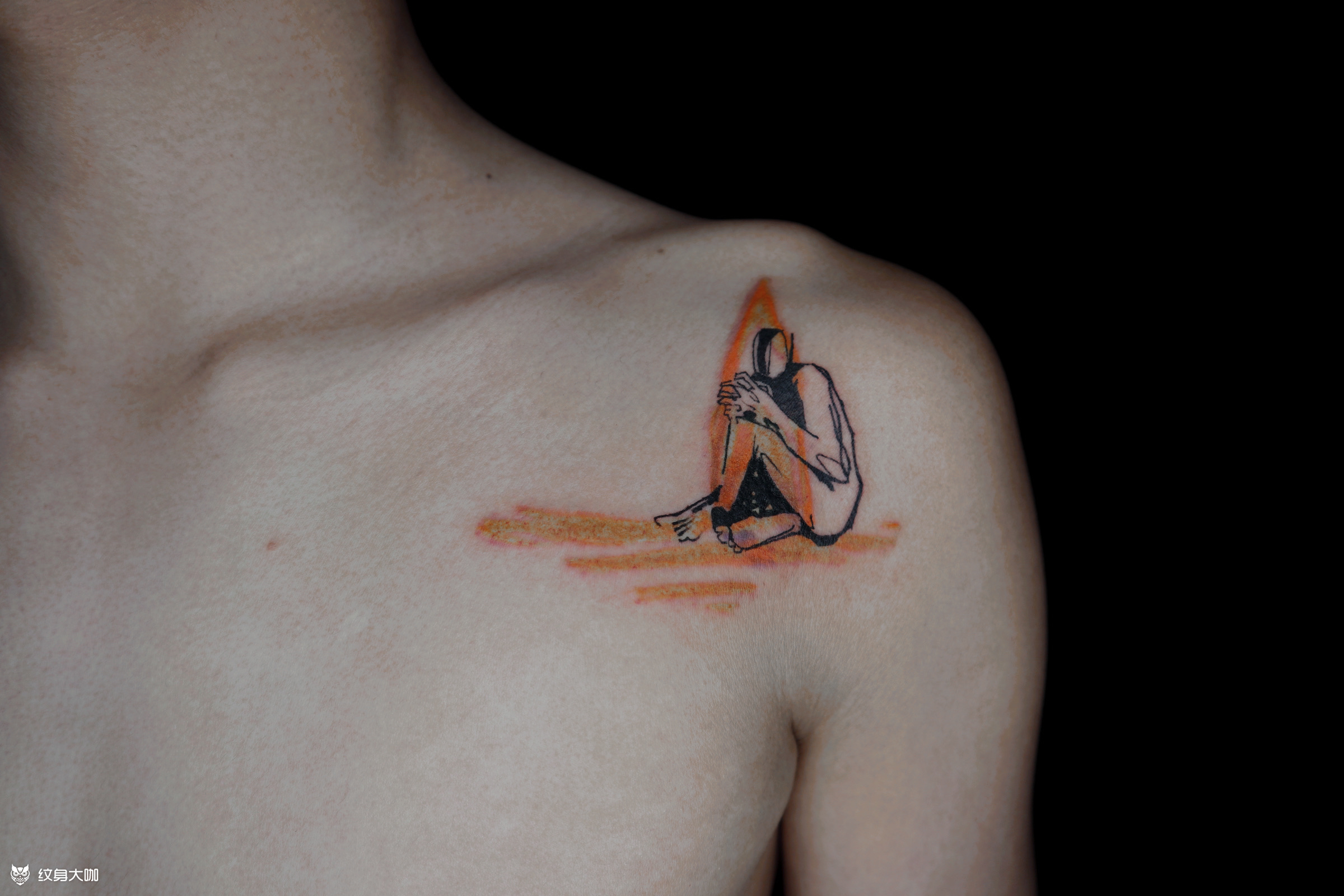 禁锢_纹身图案手稿图片_宇瞳的纹身作品集