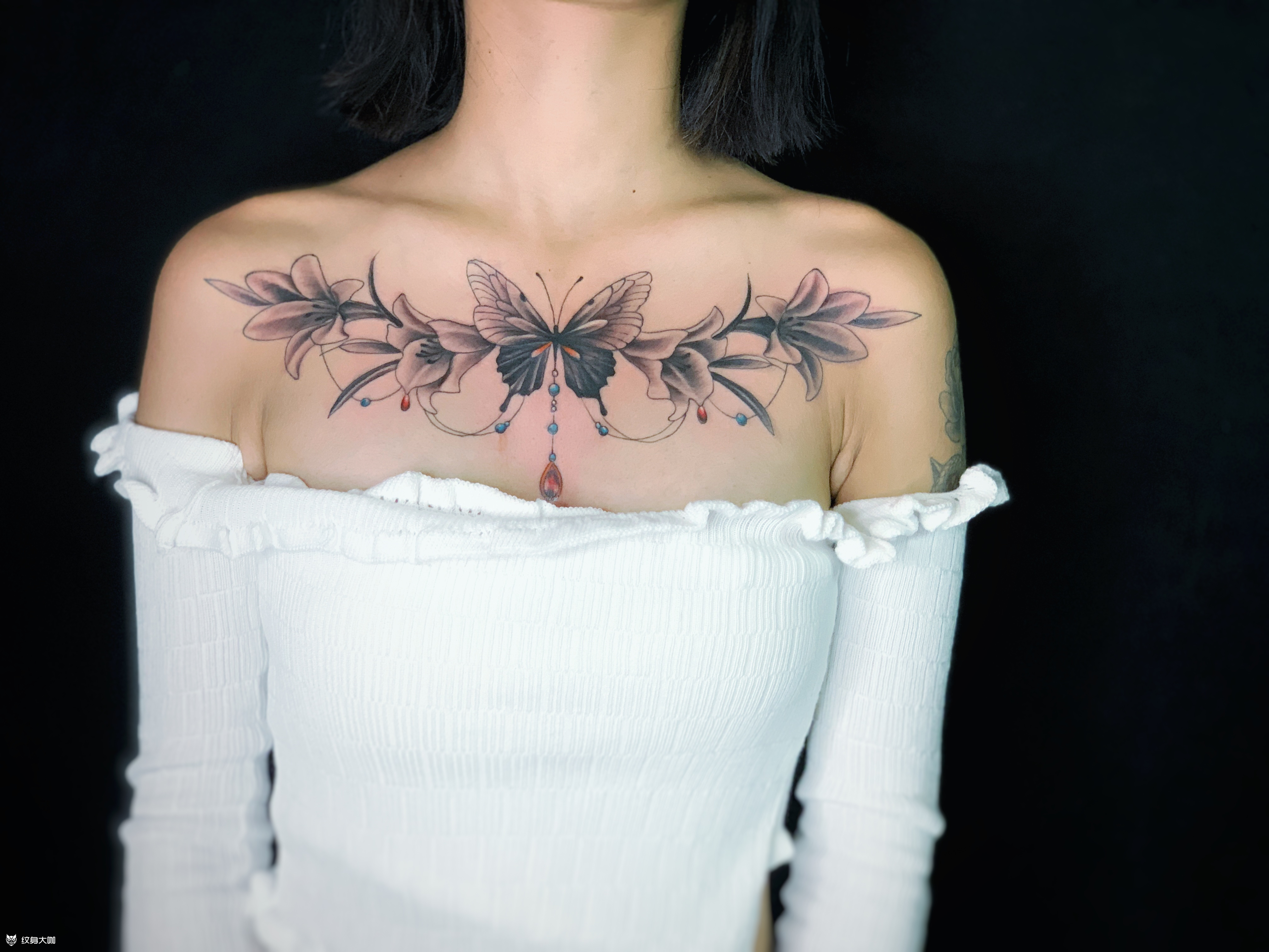 花胸_纹身吧社区 - 纹身大咖