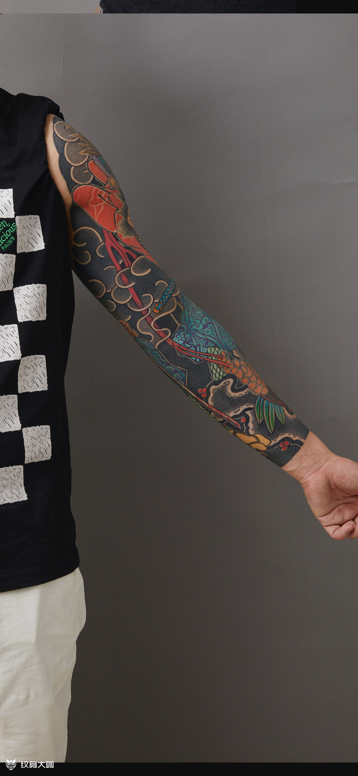 宫本武藏湖南过来的承载者完成_纹身吧社区 - 纹身大咖