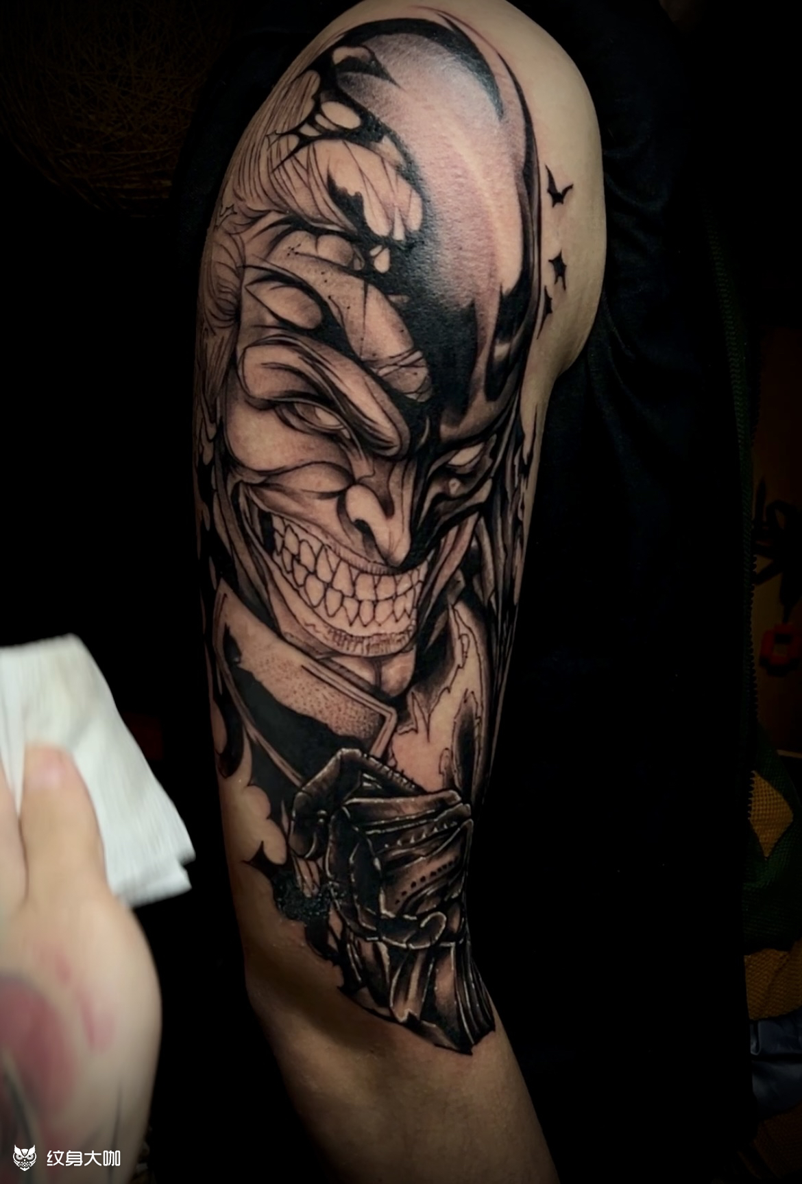 小丑 蝙蝠侠_纹身吧社区 - 纹身大咖