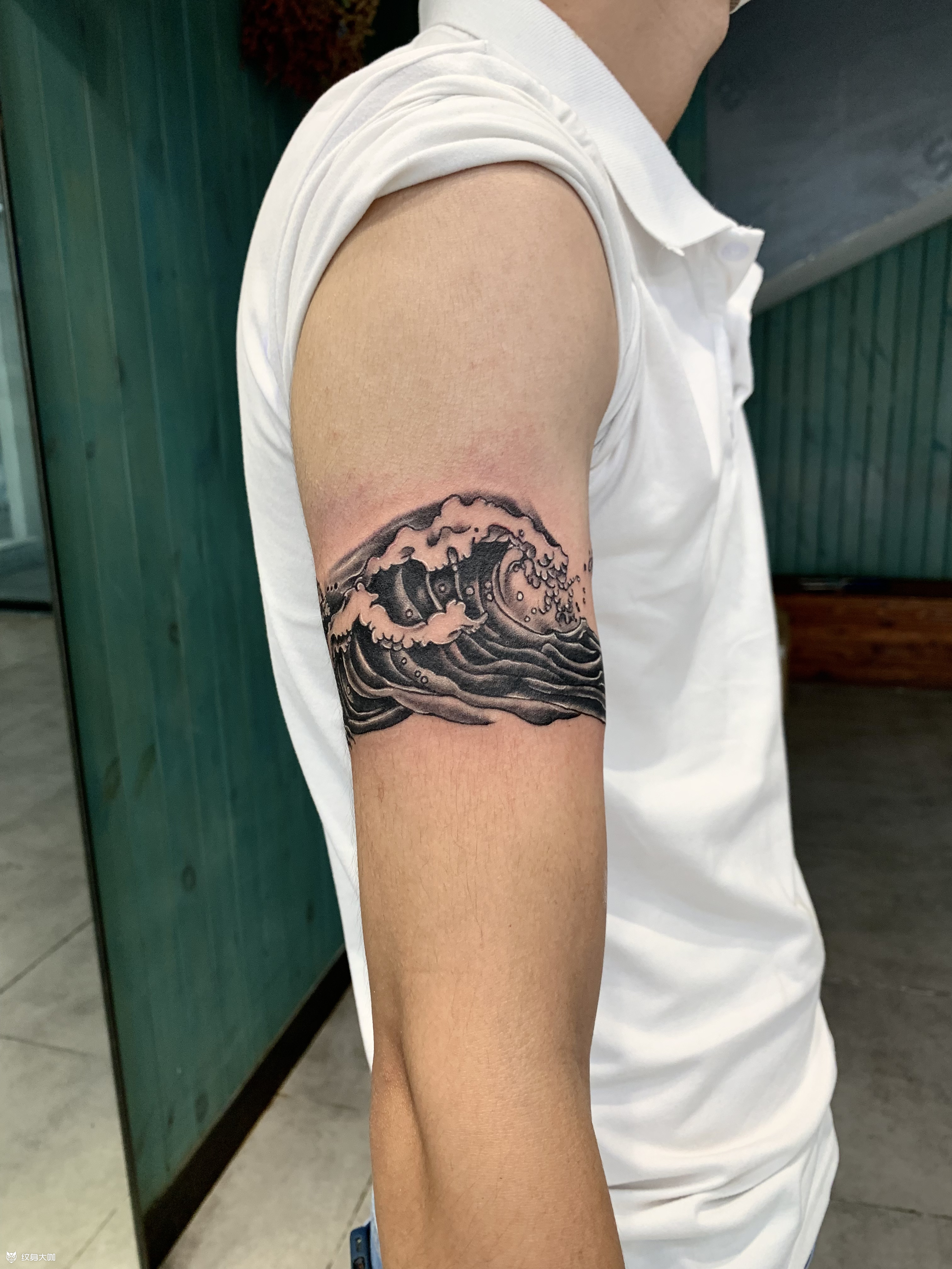 臂环_纹身图案手稿图片_肖邦的纹身作品集