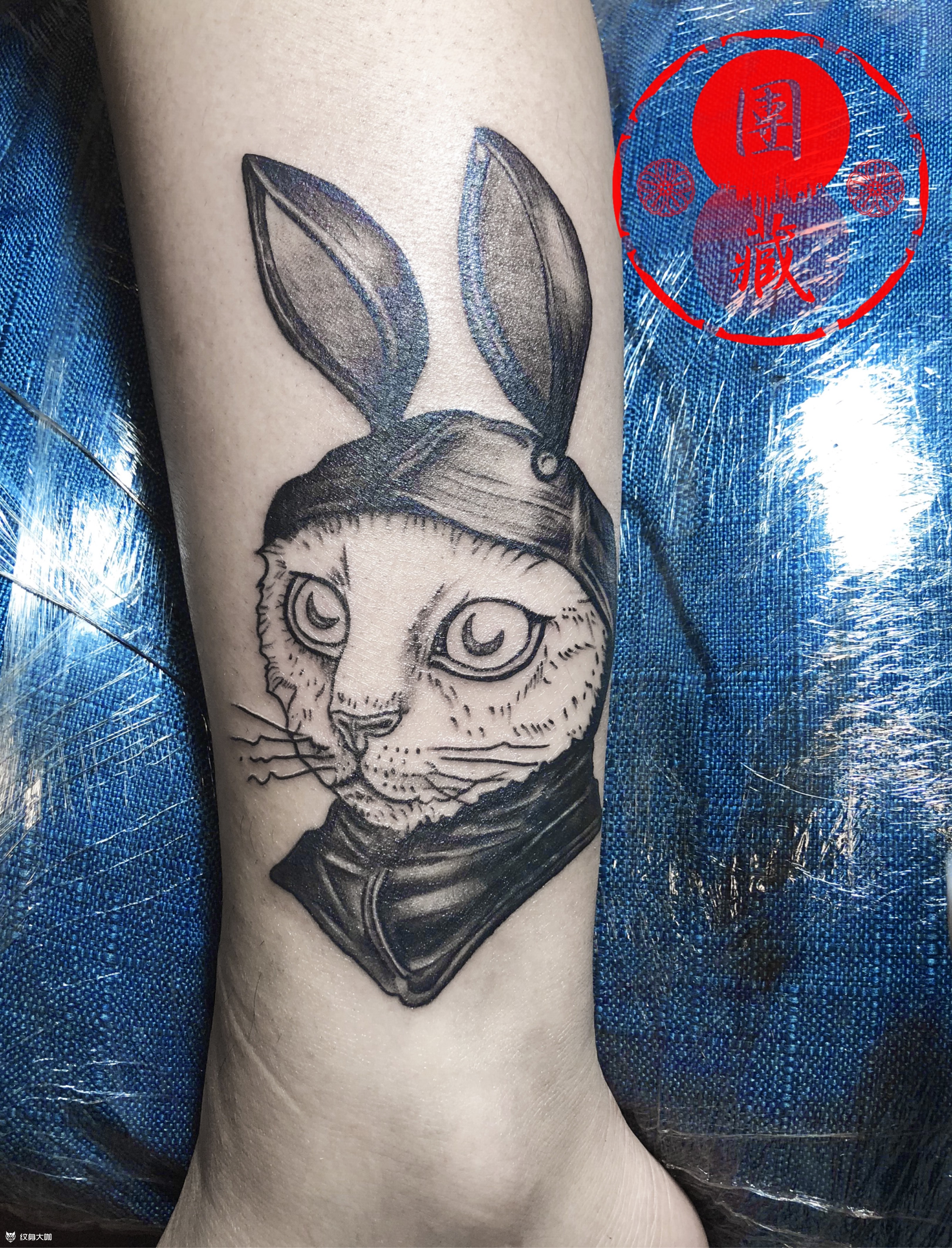 欧美大猫_纹身图案手稿图片_danzo的纹身作品集