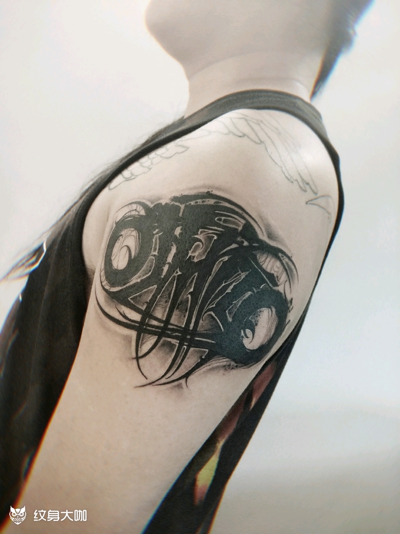 巨蟹座_纹身图案手稿图片_tattoo-m的纹身作品集