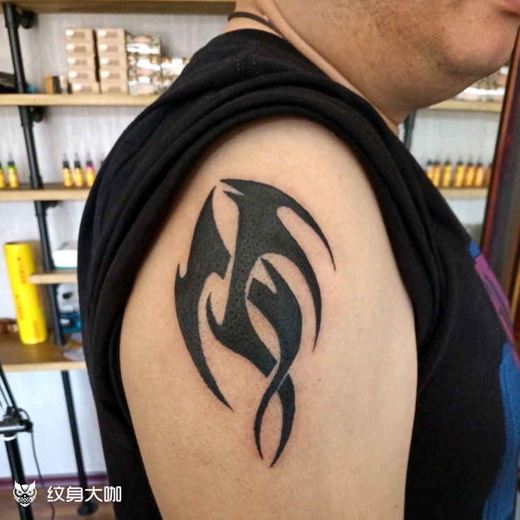 图腾_纹身图案手稿图片_刘征的纹身作品集