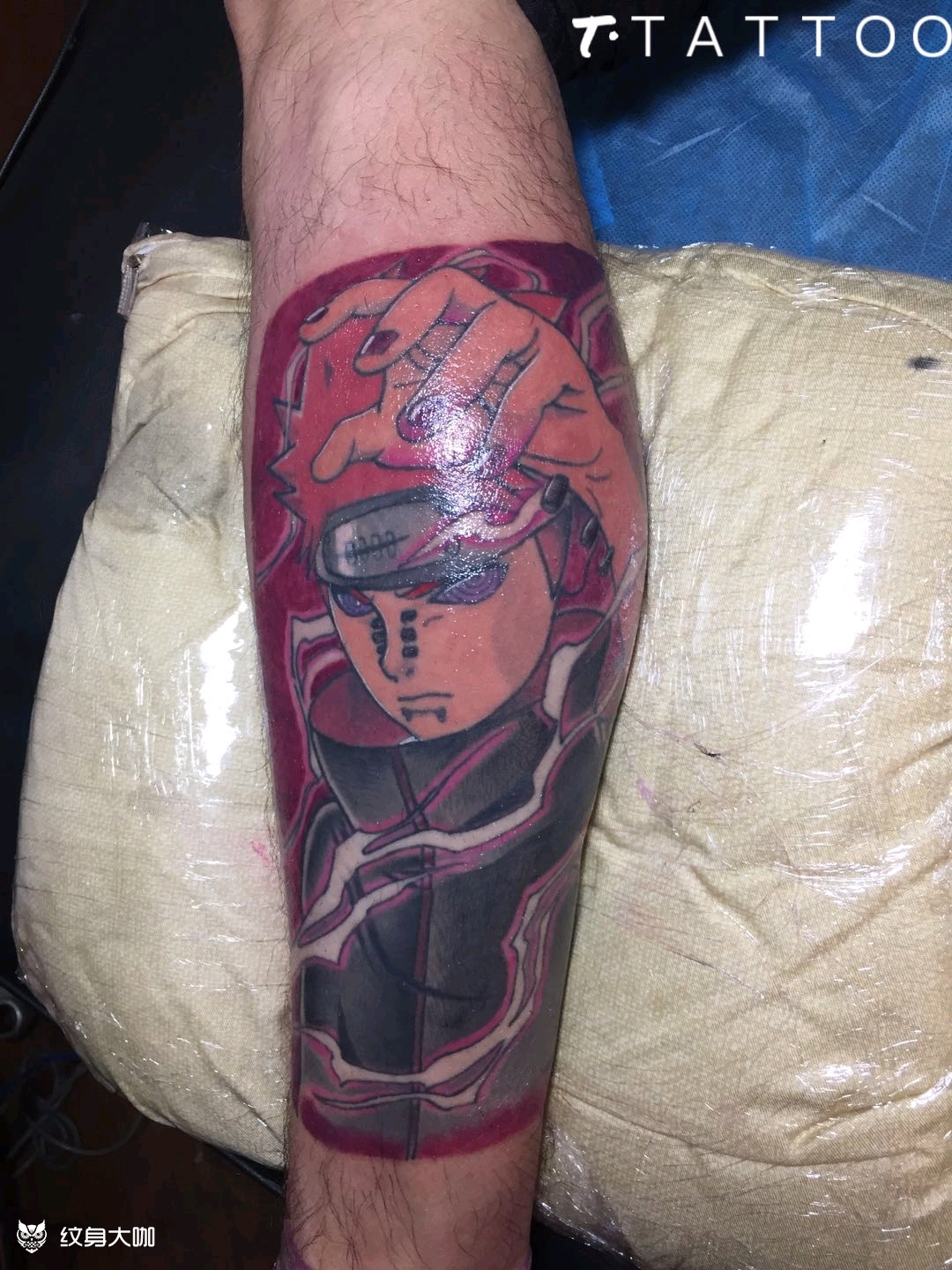 佩恩_纹身图案手稿图片_小田的纹身作品集