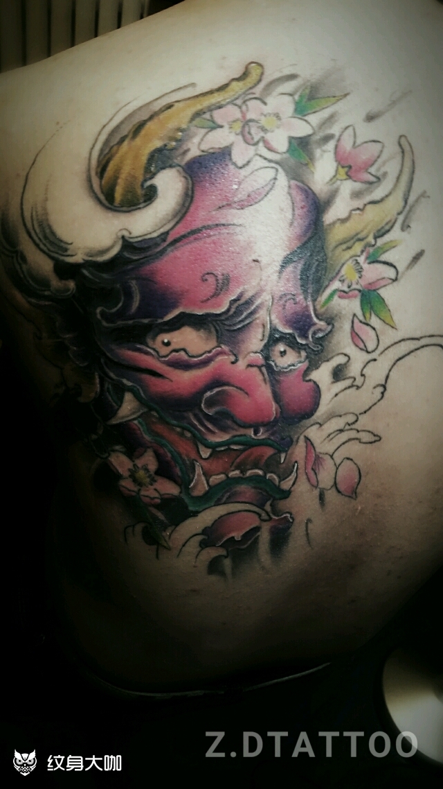 般若完成_纹身图案手稿图片_谛tattoo 的纹身作品集