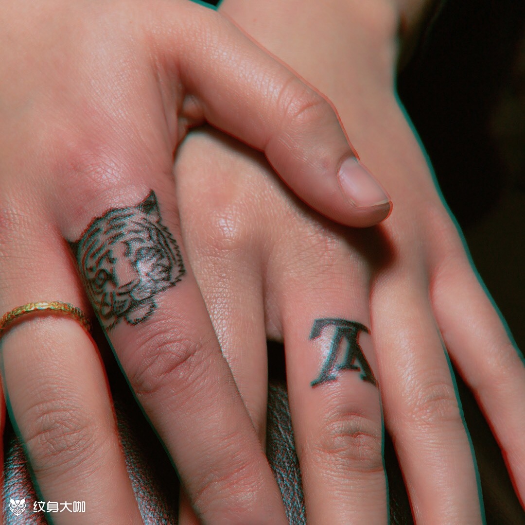 lv 老虎头_纹身图案手稿图片_刘正昊的纹身作品集