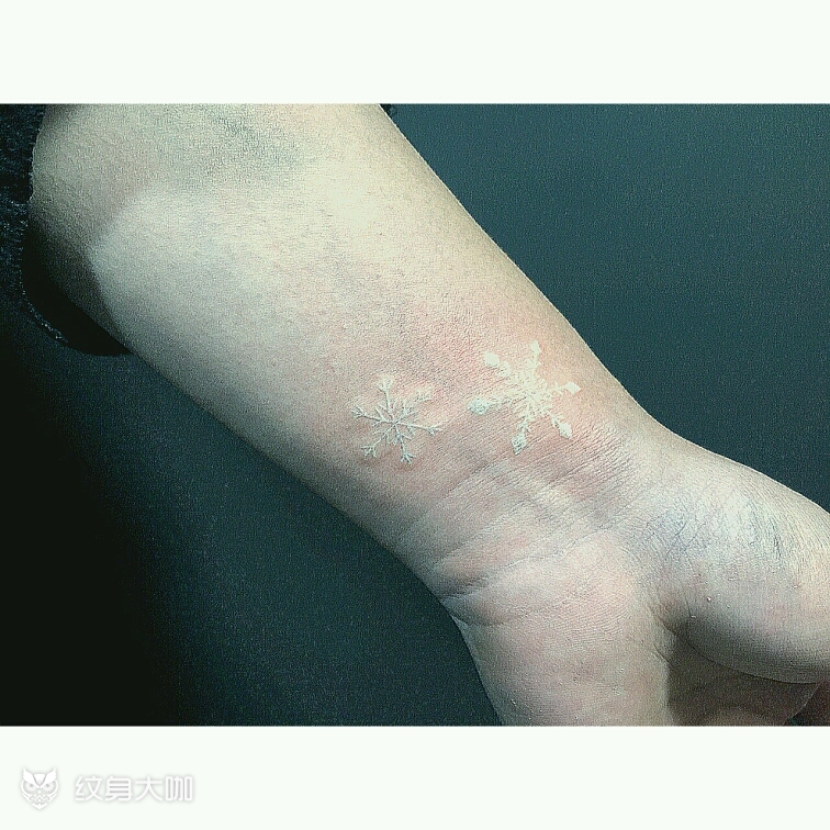 雪花_纹身图案手稿图片_fly的纹身作品集