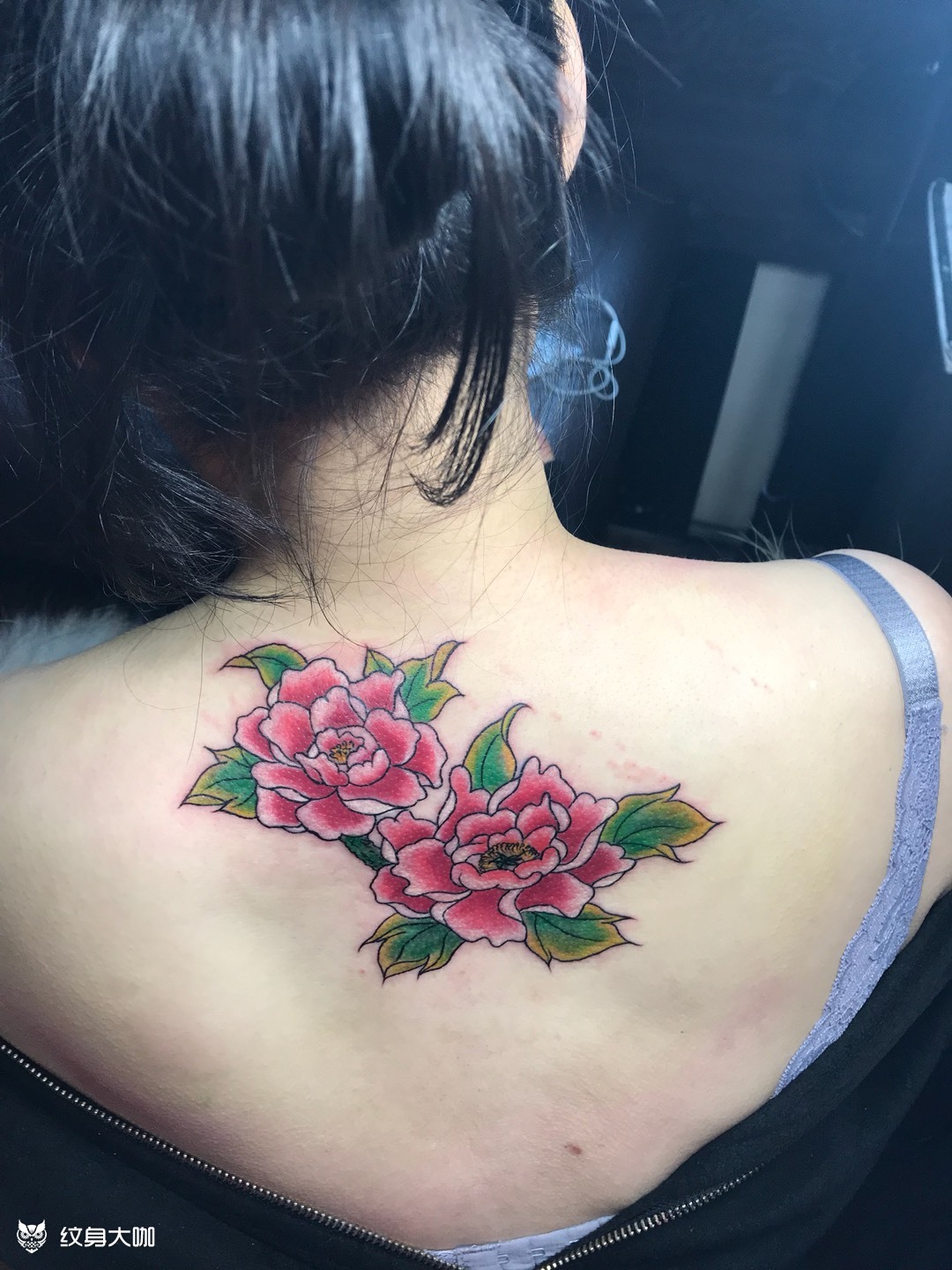 花开富贵_纹身图案手稿图片_高风的纹身作品集