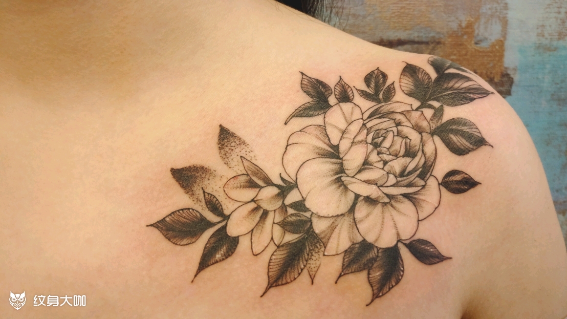 白玫瑰_纹身吧社区 - 纹身大咖