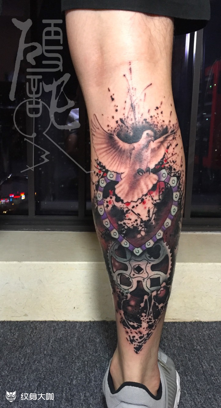 tattoo_纹身图案手稿图片_卢建明的纹身作品集