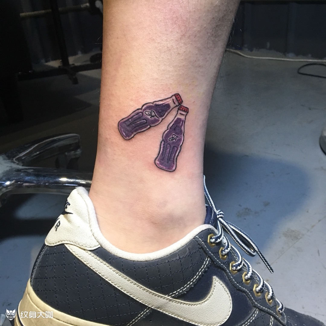 小可乐_纹身图案手稿图片_黄浩洪的纹身作品集