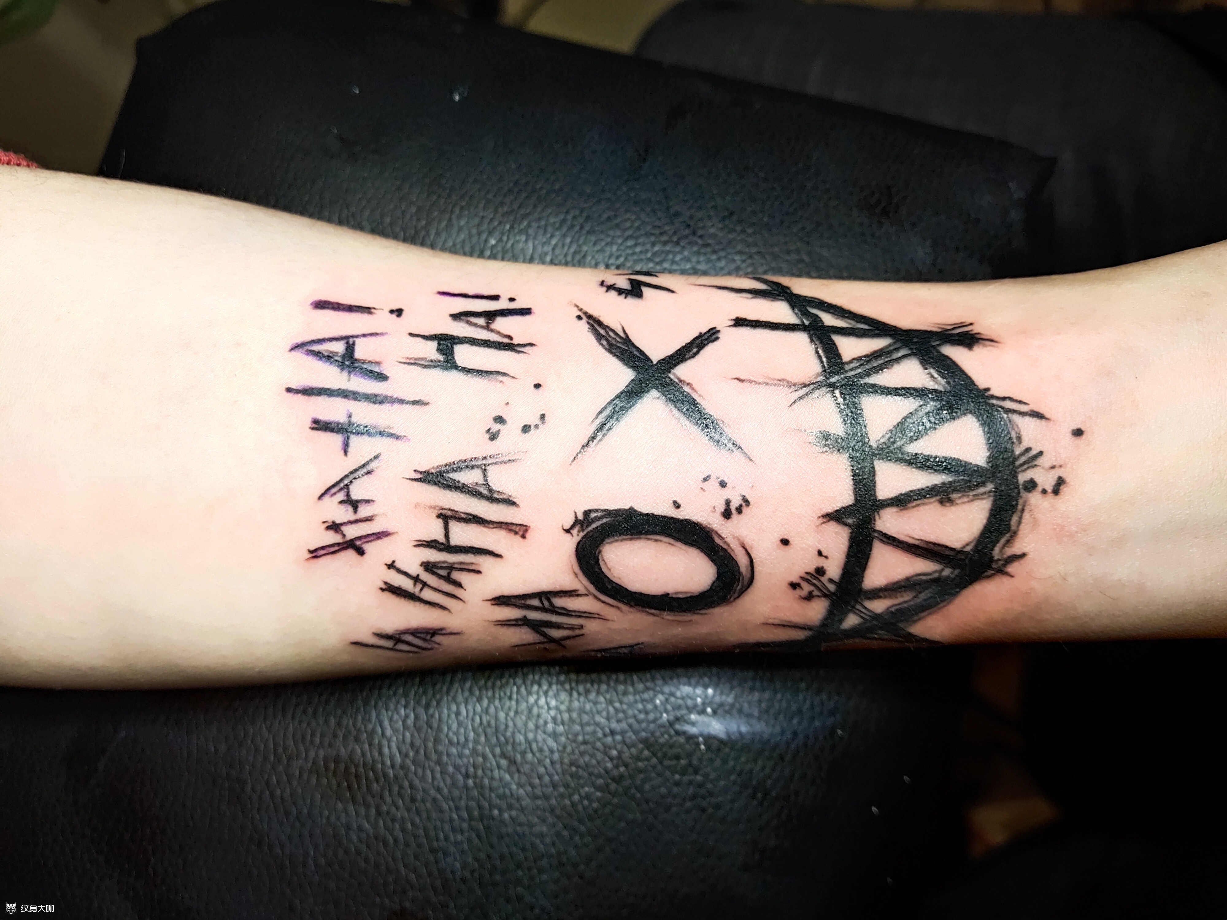 小丑_纹身图案手稿图片_西狈的纹身作品集