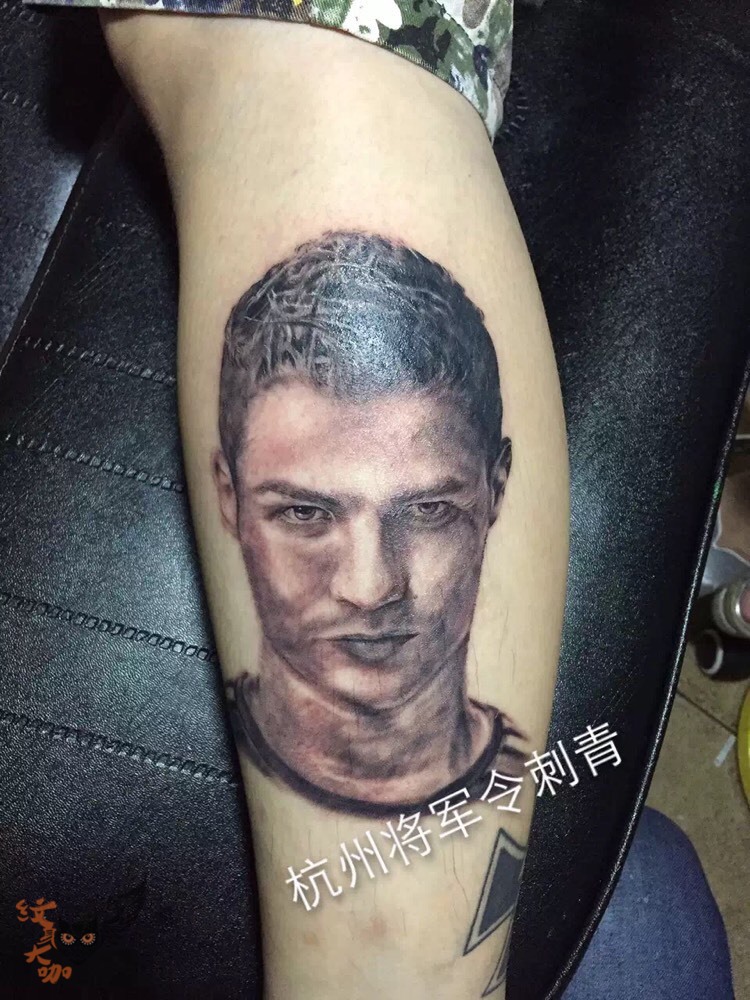 c罗_纹身图案手稿图片_君君的纹身作品集