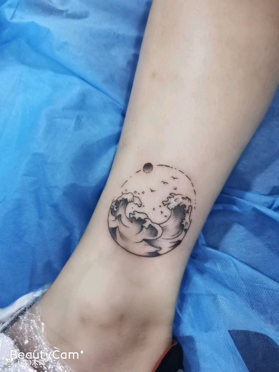 星辰大海_纹身图案手稿图片_小霖的纹身作品集