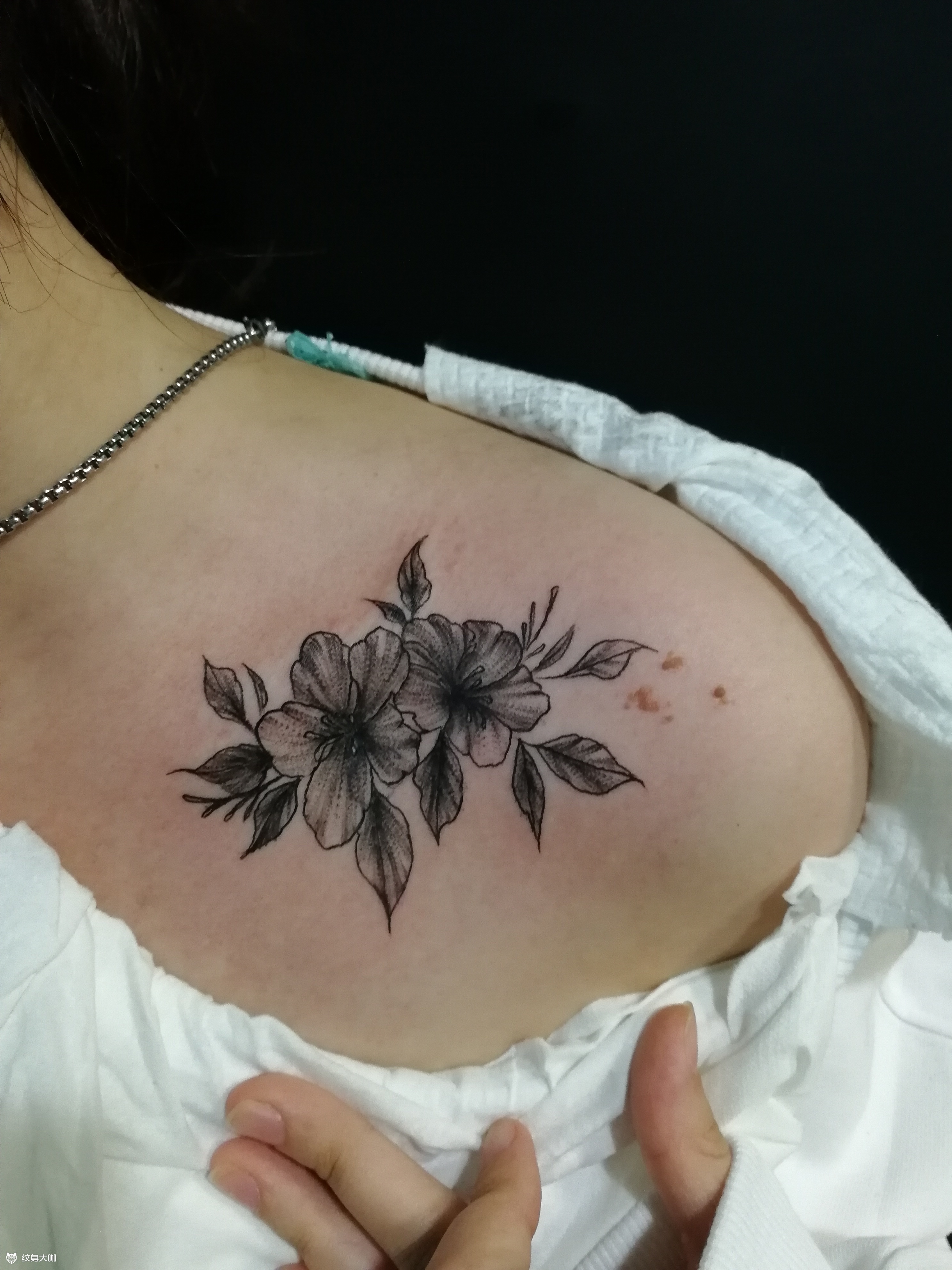 素花_纹身图案手稿图片_鹏的纹身作品集