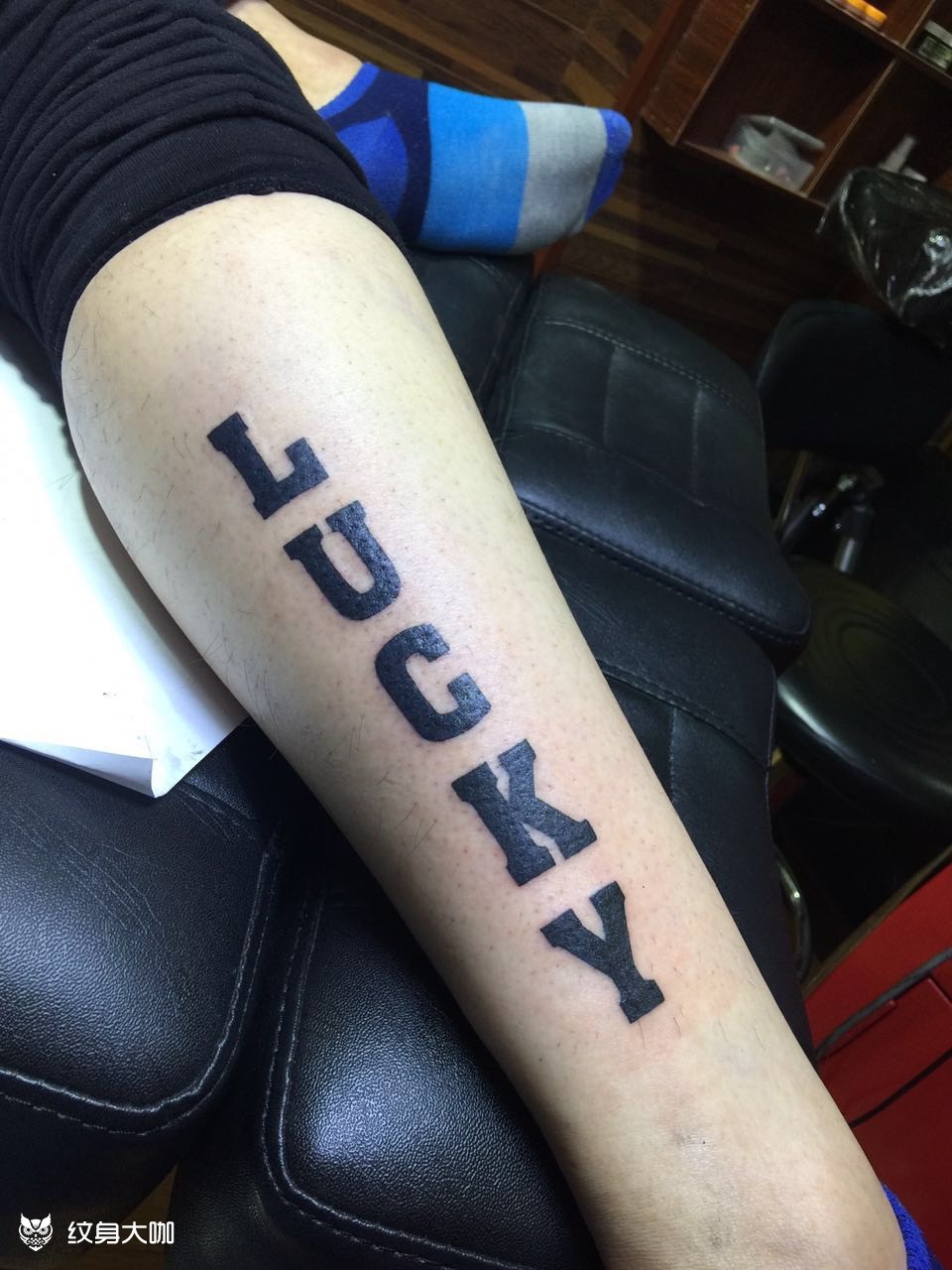 字母_纹身图案手稿图片_张林的纹身作品集