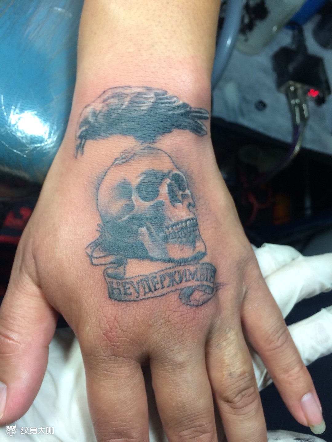 敢死队_纹身图案手稿图片_王月的纹身作品集