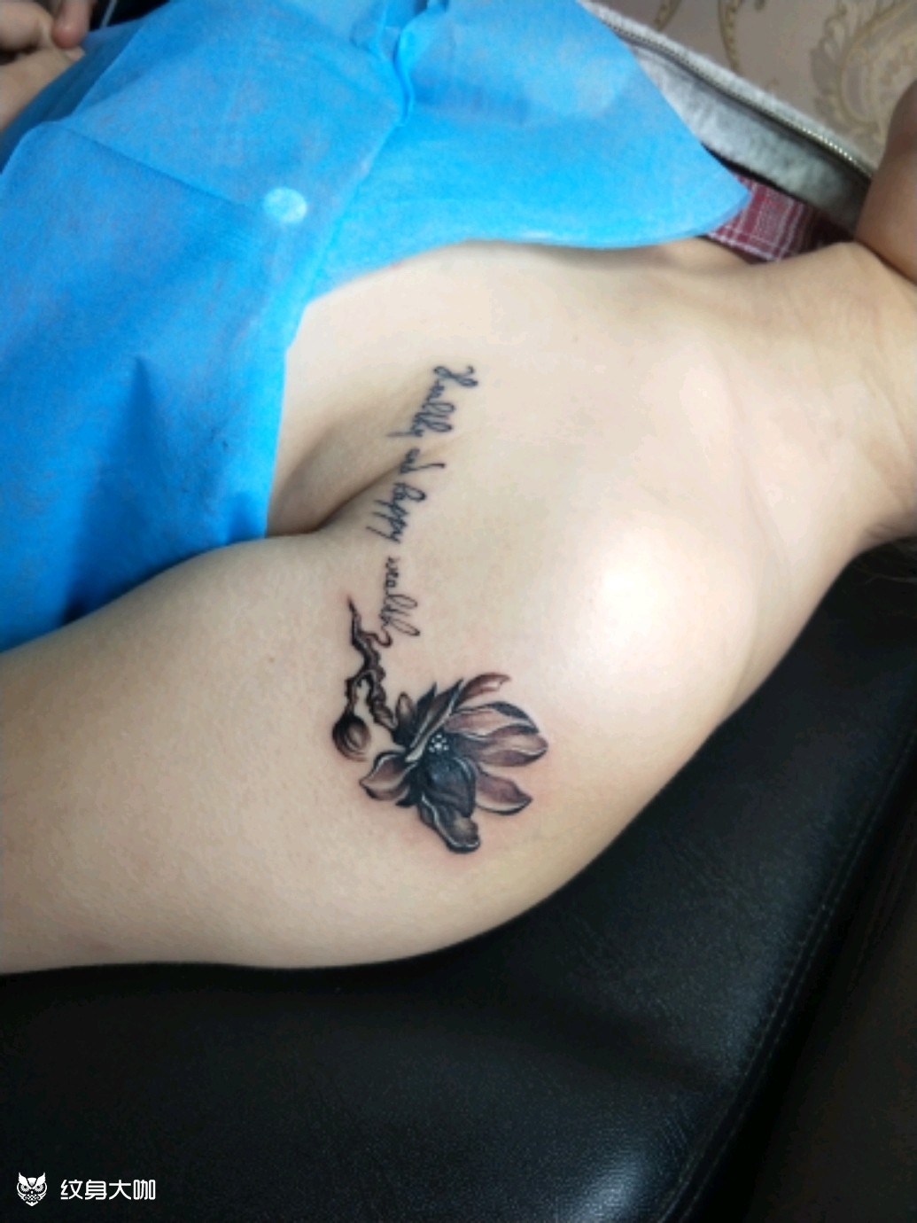 伤疤遮盖_纹身图案手稿图片_叶梓的纹身作品集