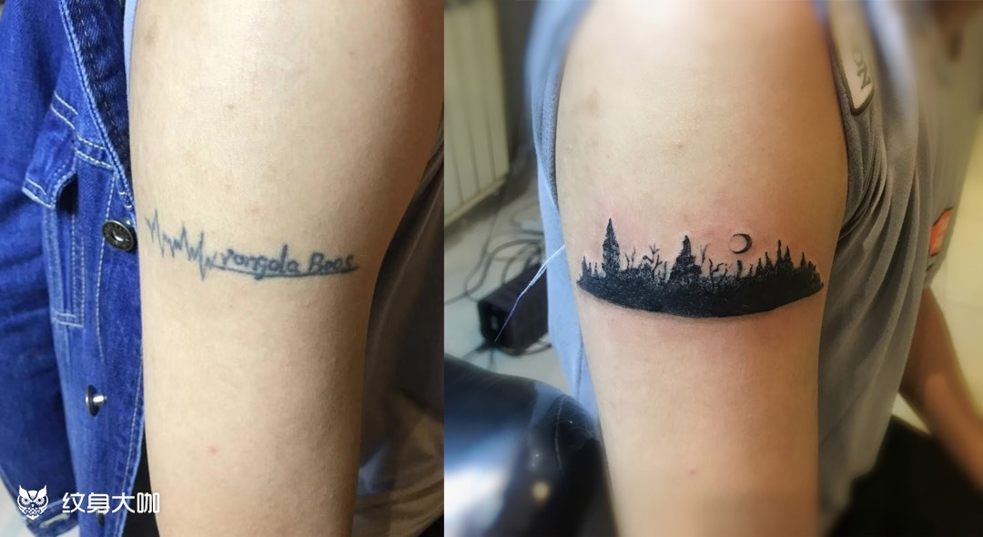 覆盖字母_纹身图案手稿图片_国洪嘉的纹身作品集