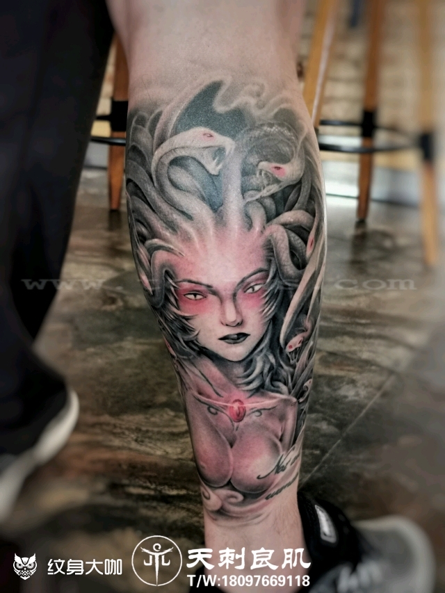 美杜莎纹身图案吊到爆的美杜莎_纹身吧社区 - 纹身大咖