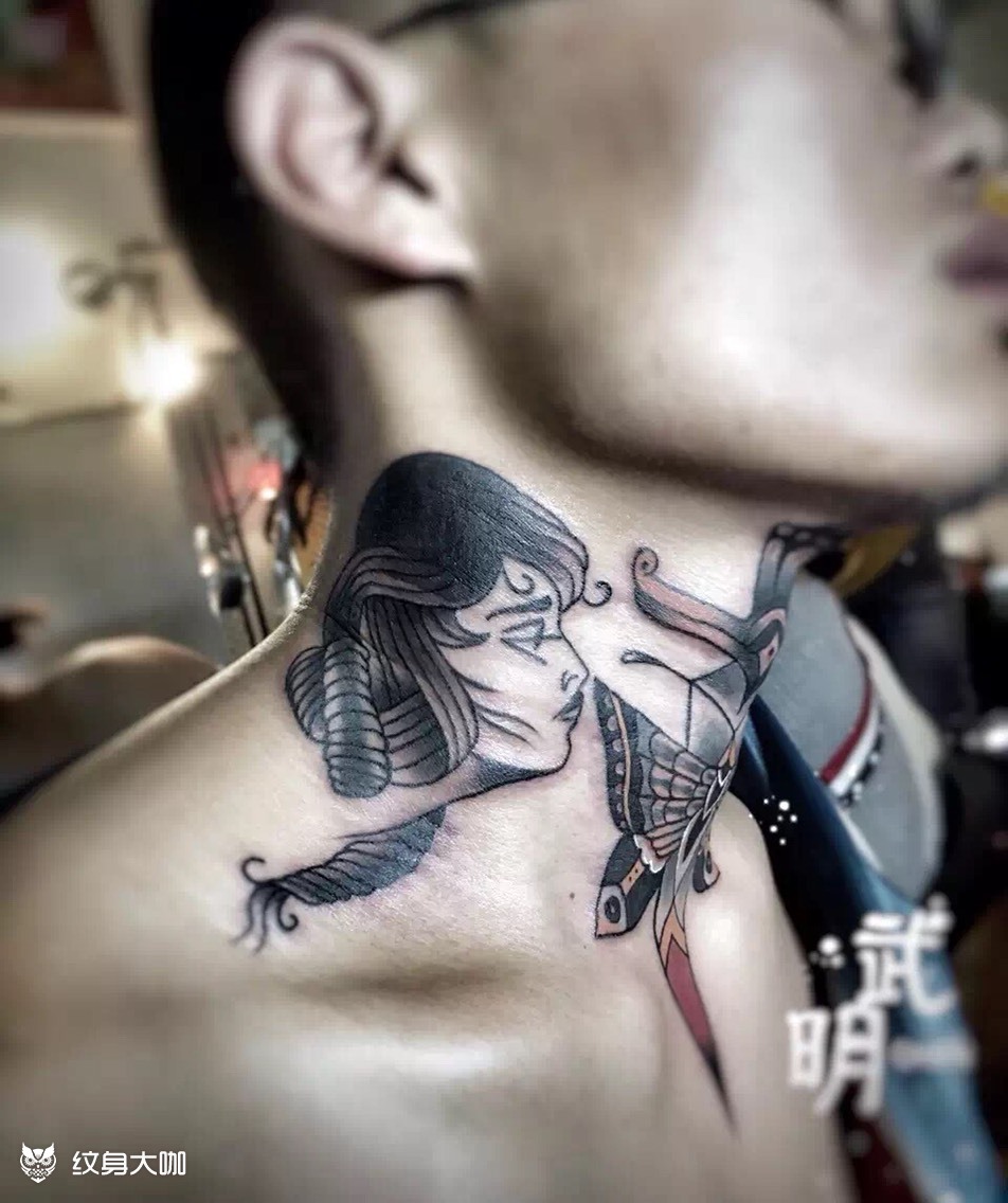 old school_纹身图案手稿图片_小铨的纹身作品集