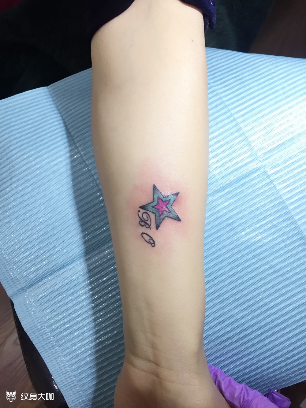 遮盖小烟疤_纹身图案手稿图片_老萌的纹身作品集