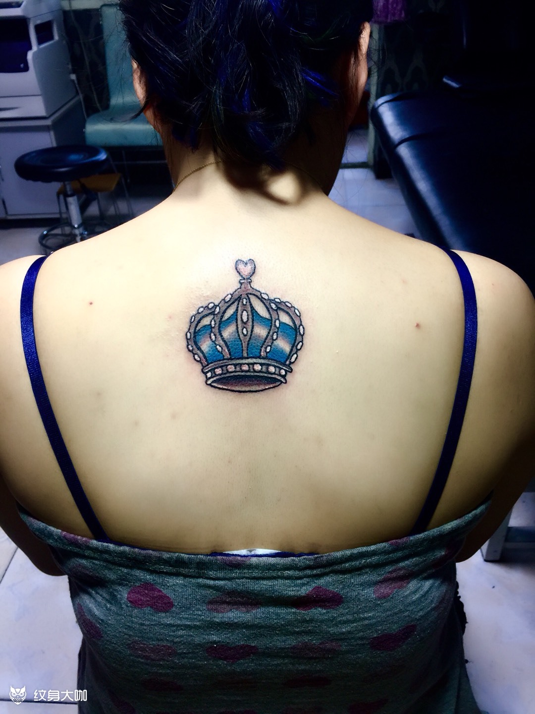 皇冠_纹身图案手稿图片_孙博的纹身作品集