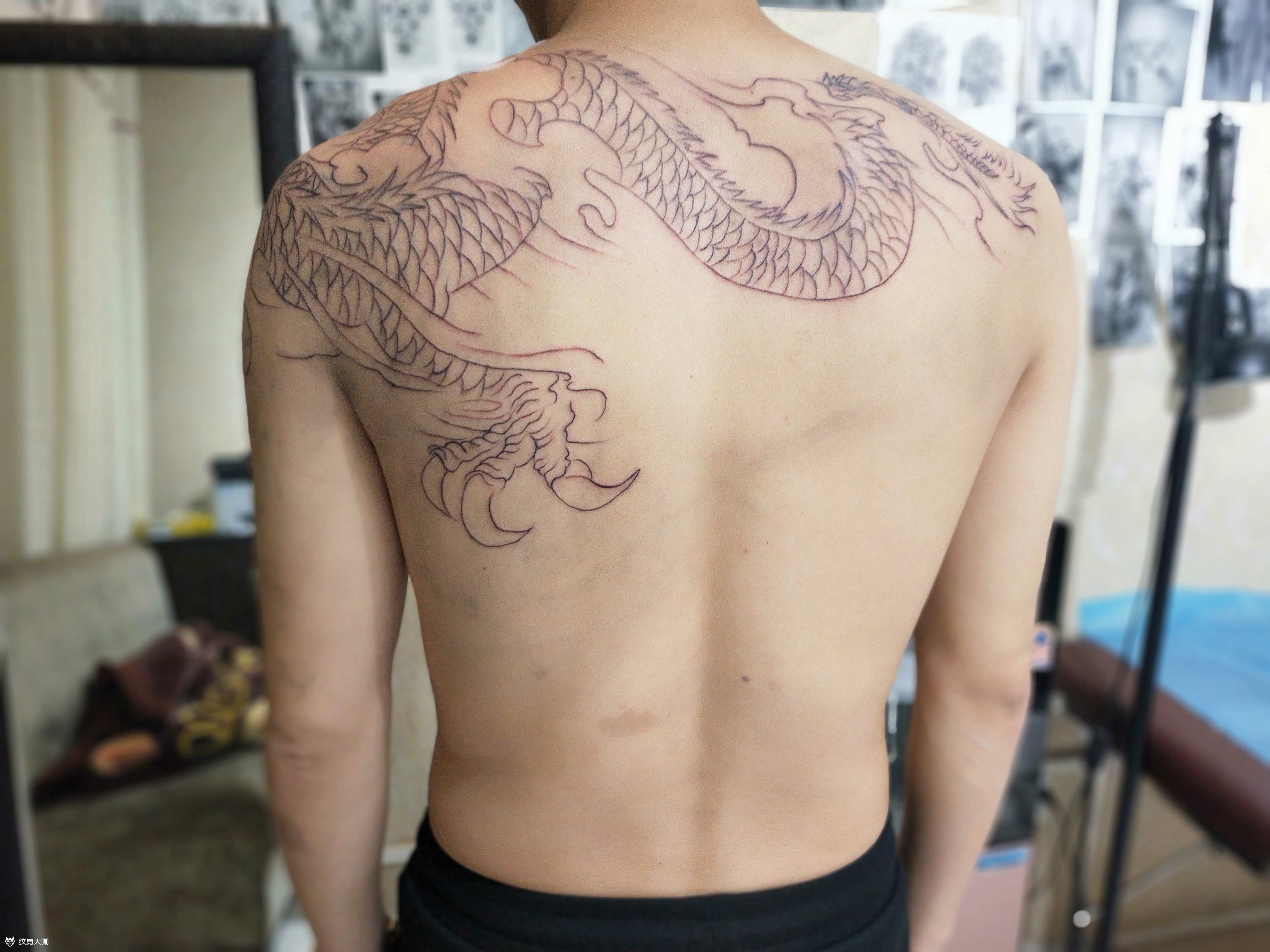 过肩龙_纹身吧社区 - 纹身大咖