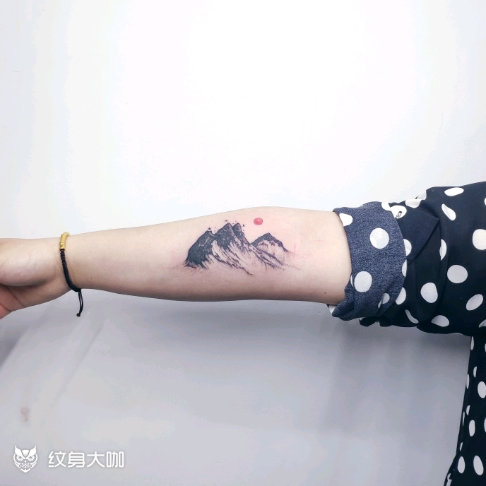 山海_纹身图案手稿图片_宋歌的纹身作品集